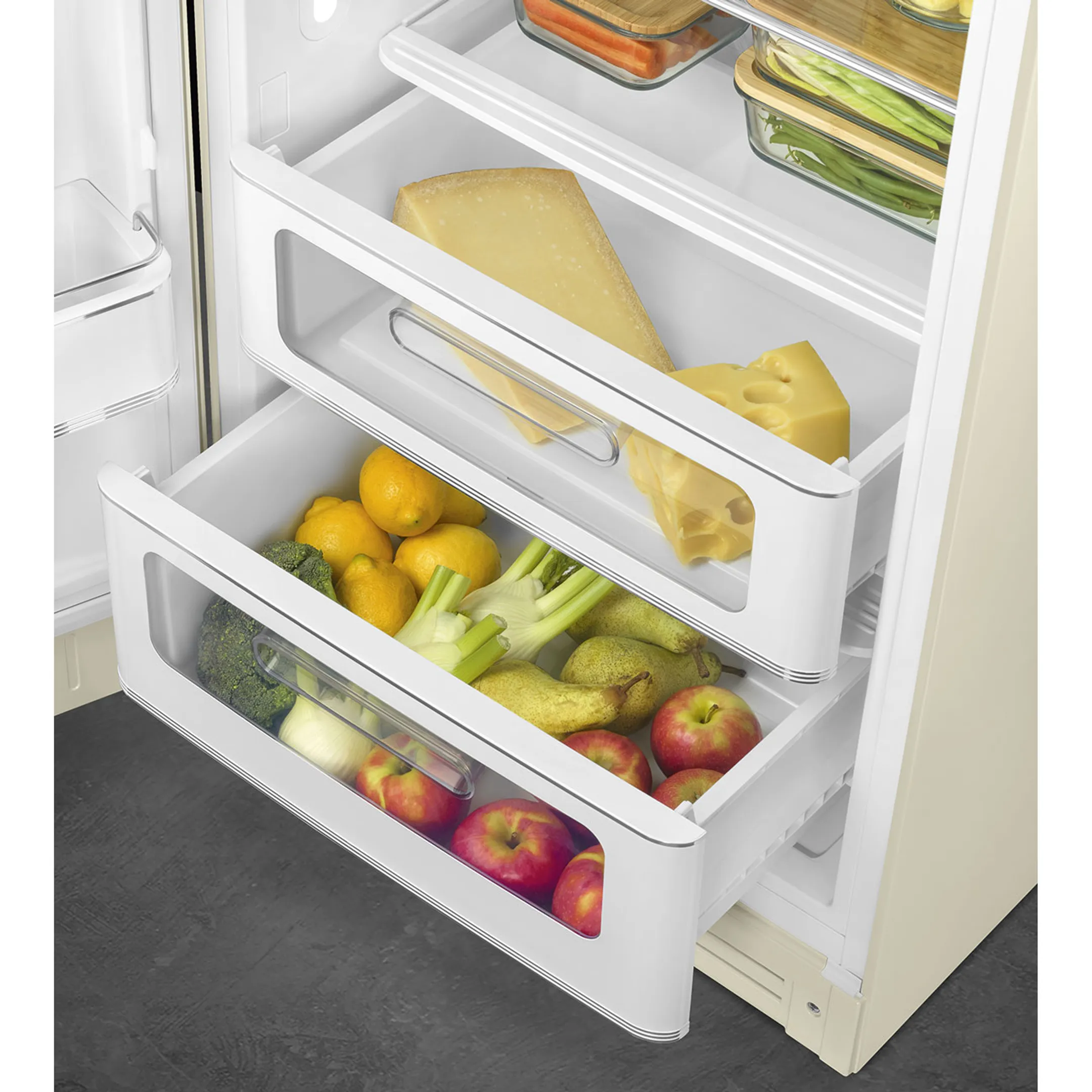 Smeg Frigo FAB28LCR6 Crème image