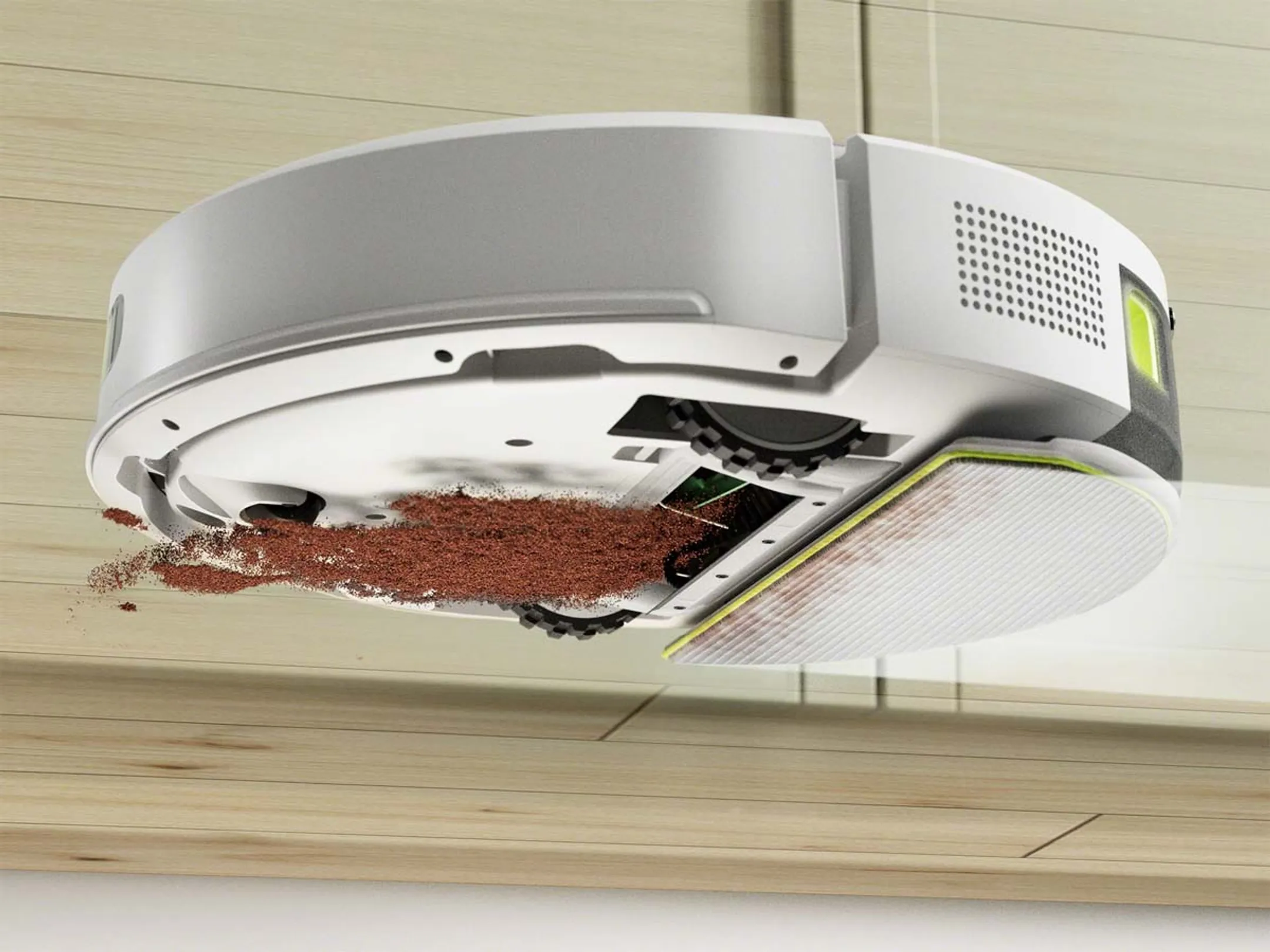 iRobot Robotstofzuiger 2in1 Combo 105 Wit image