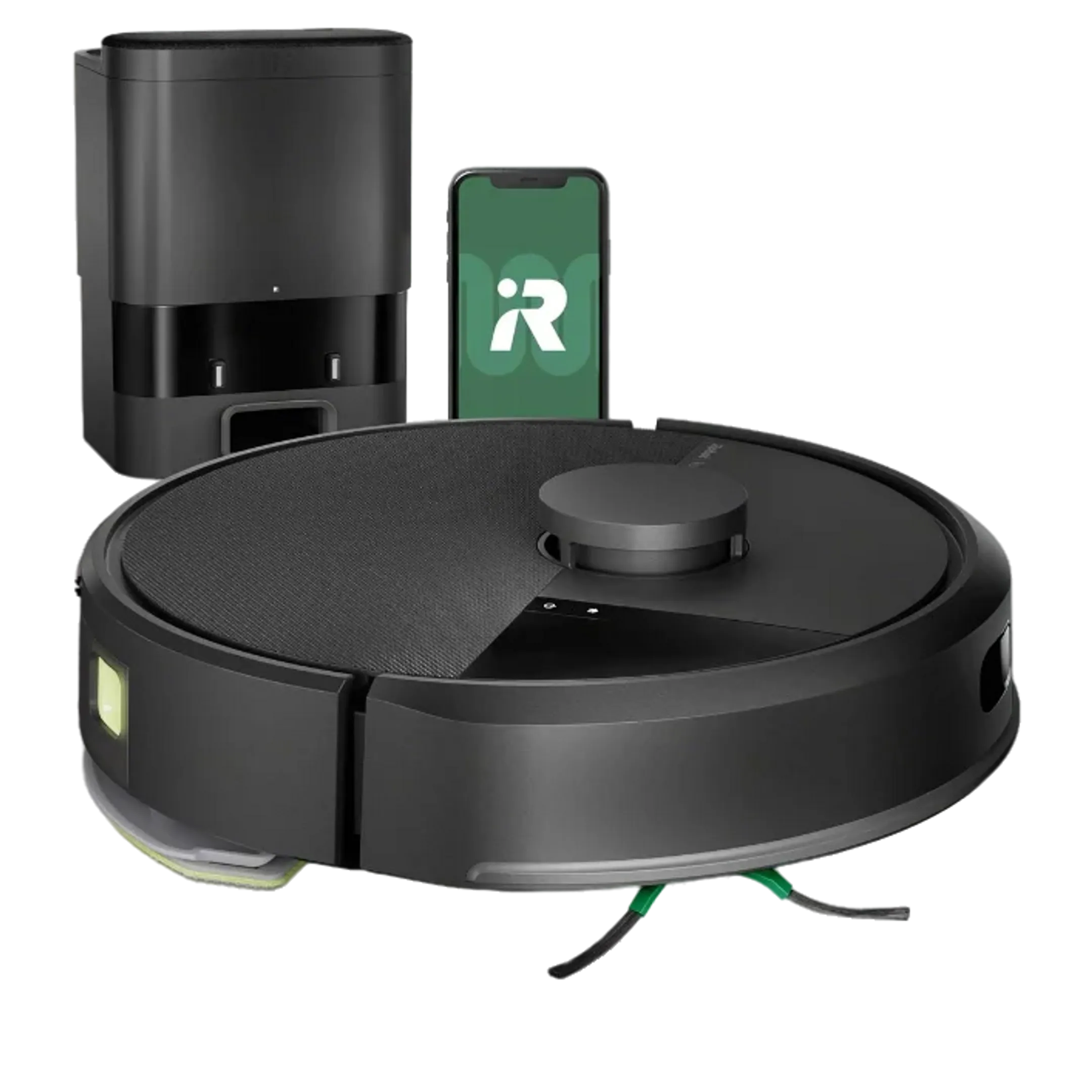 Robotstofzuiger 2in1 Combo 105+ Zwart