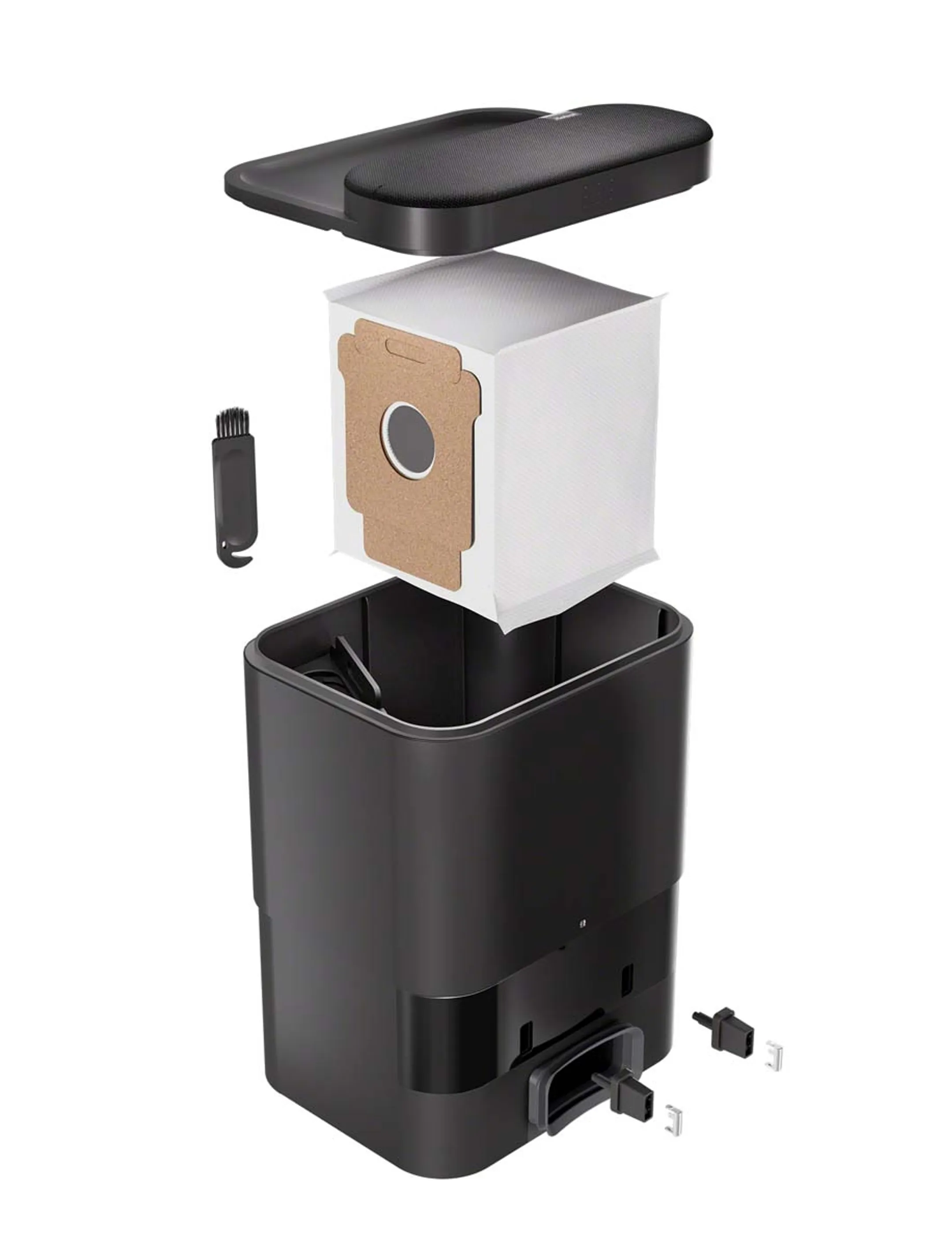 iRobot Aspirateur robot 2en1 Combo 105+ Noir image