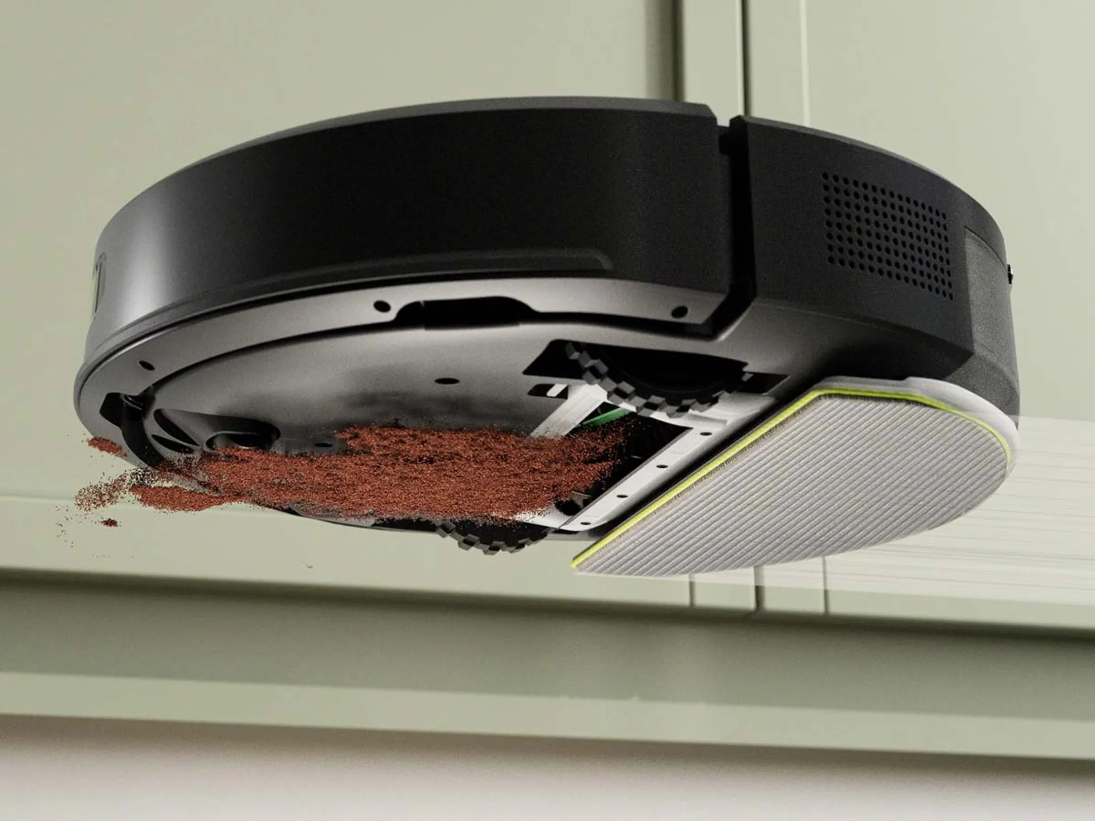 iRobot Aspirateur robot 2en1 Combo 105+ Noir image