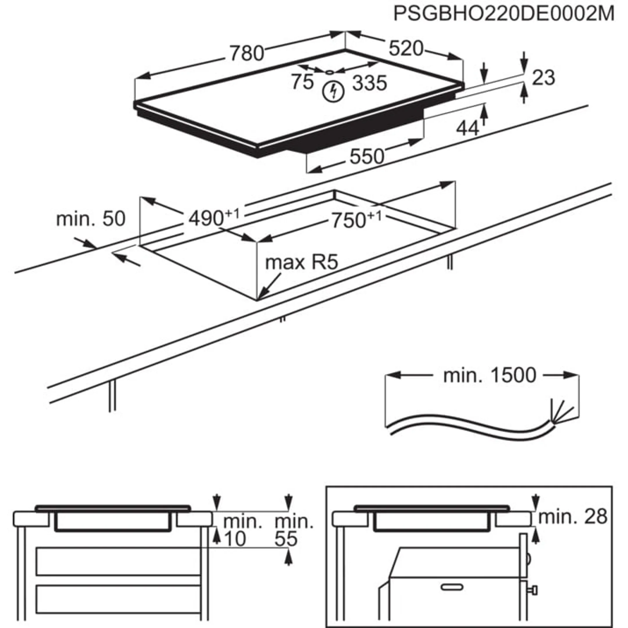 AEG Inductiekookplaat TI84IB1FFB SenseBoil® image
