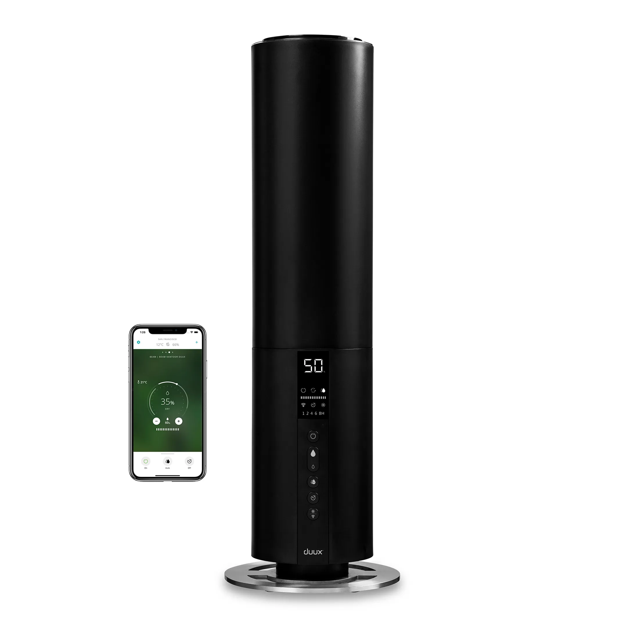 Luchtbevochtiger Beam 2 Black