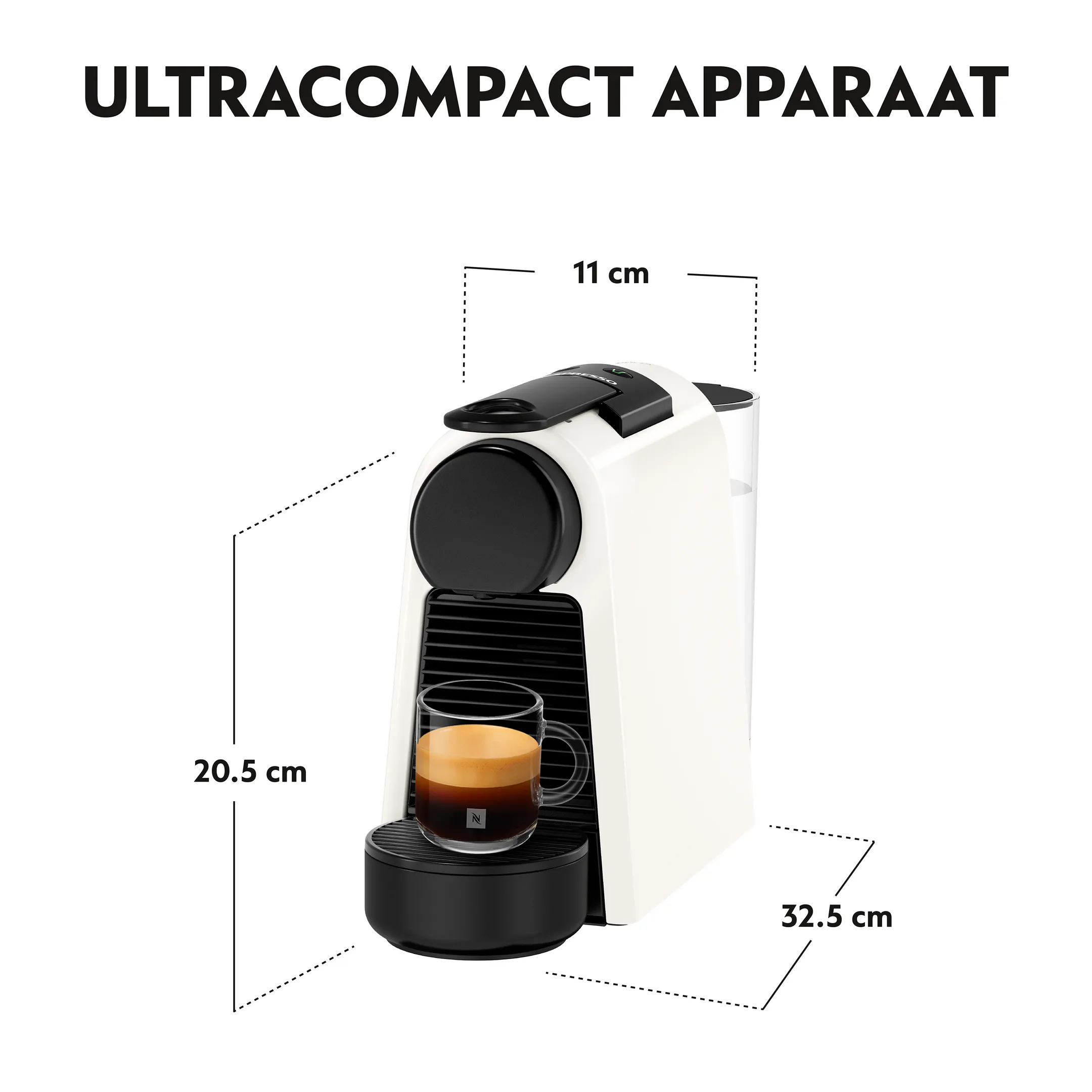 De'Longhi Nespresso Koffiemachine Essenza Mini White image