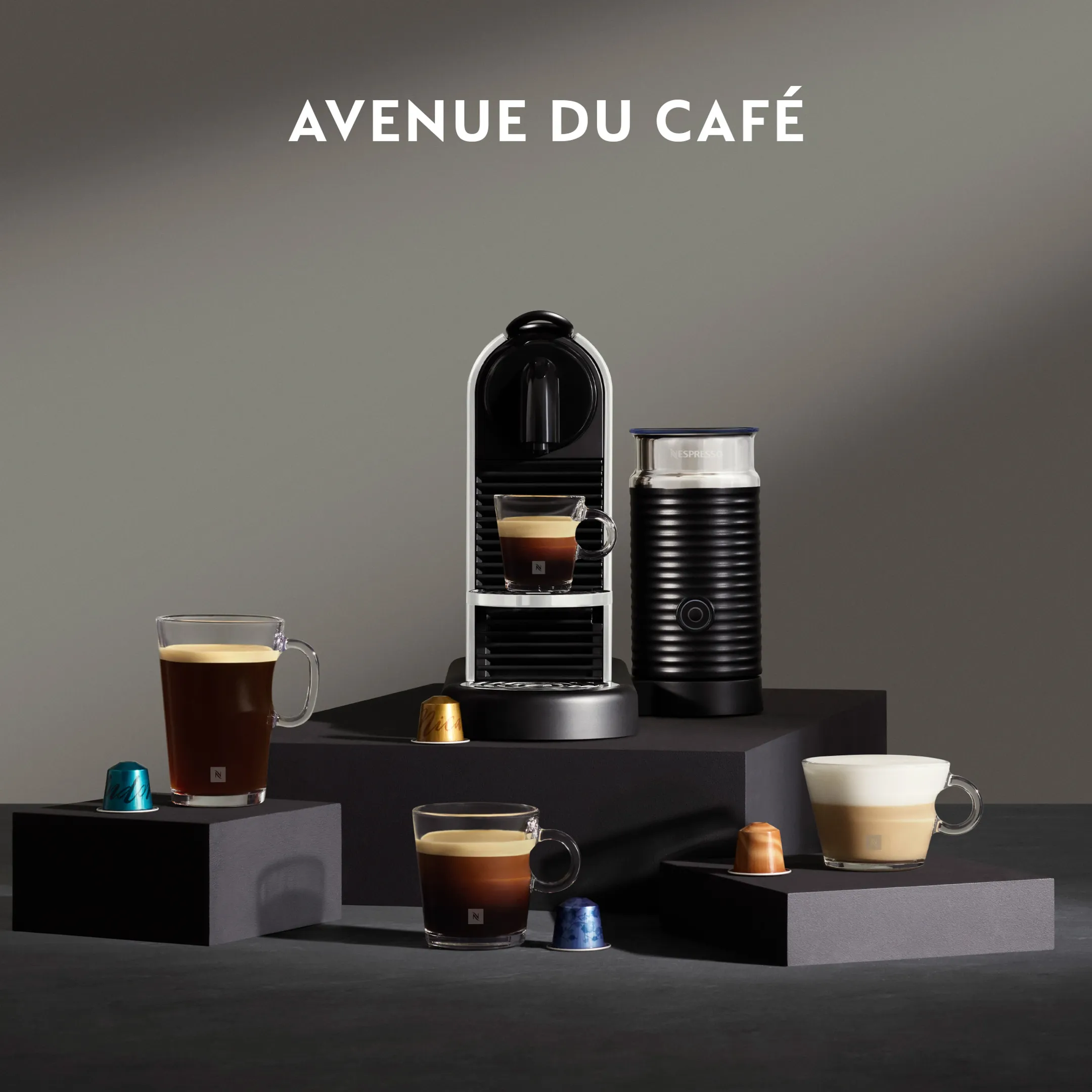 De'Longhi Nespresso Machine à café Citiz & Milk Platinum Stainless Steel image