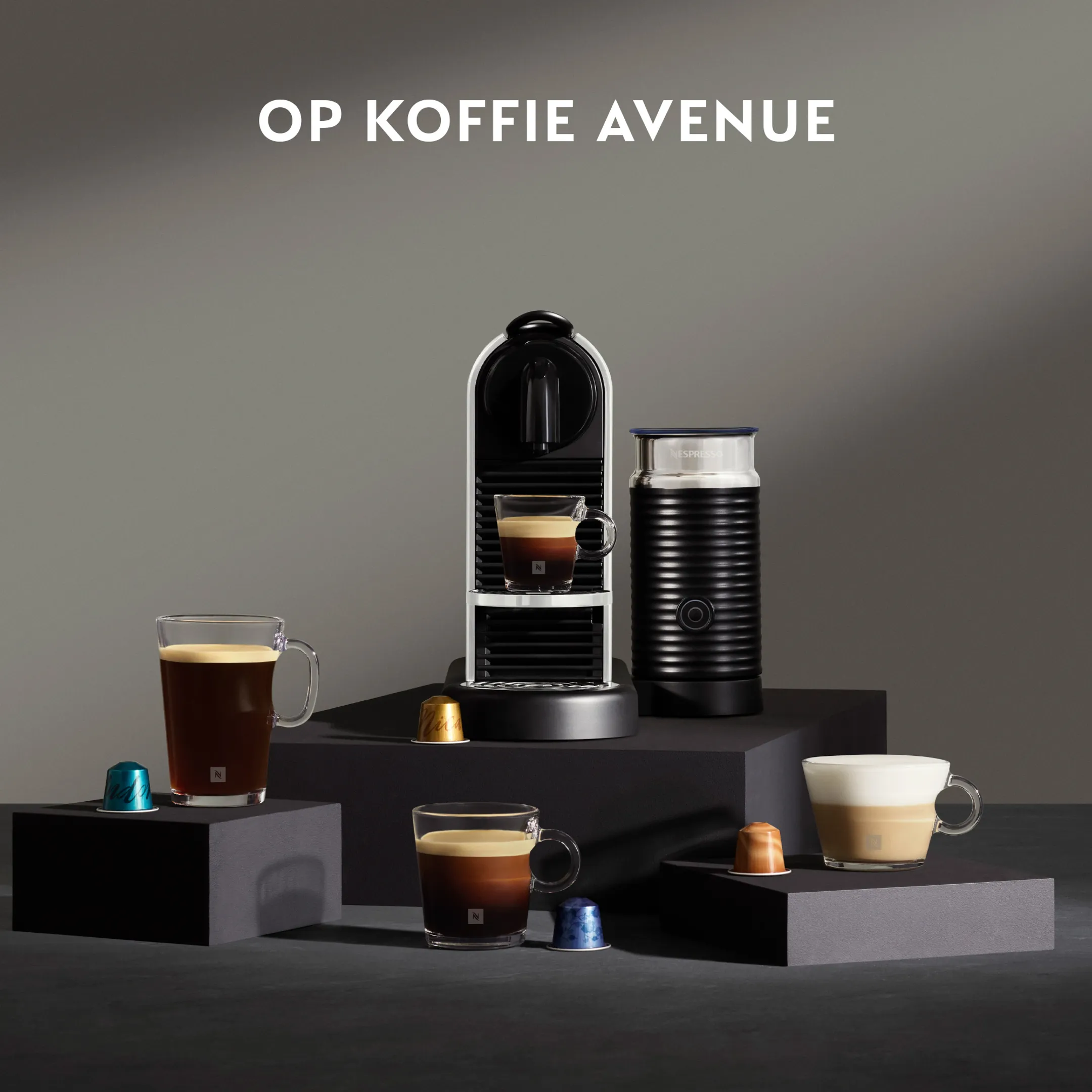 De'Longhi Nespresso Koffiemachine Citiz & Milk Platinum Stainless Steel image