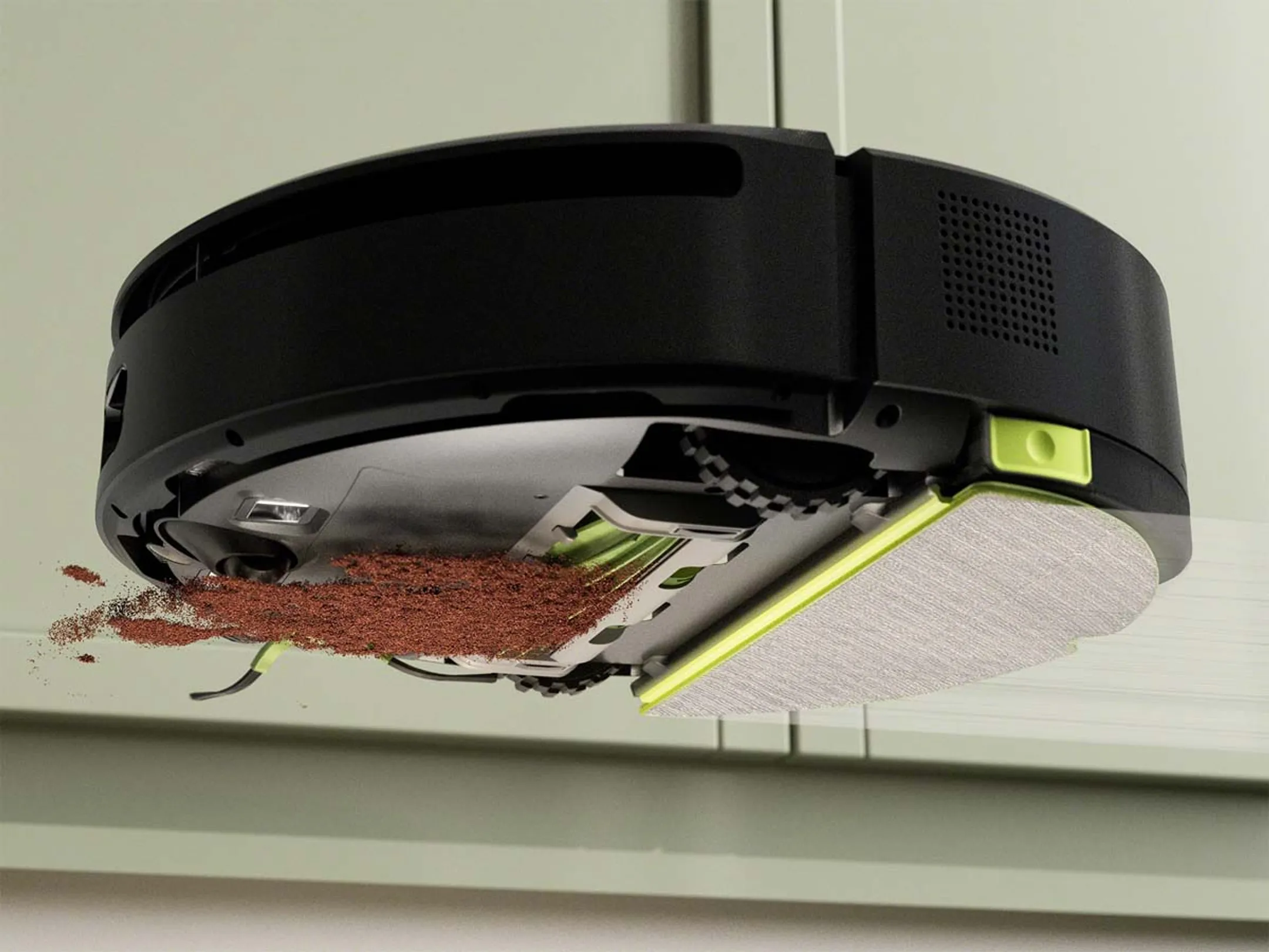 iRobot Robotstofzuiger 2in1 Combo 205 DustCompactor Zwart image