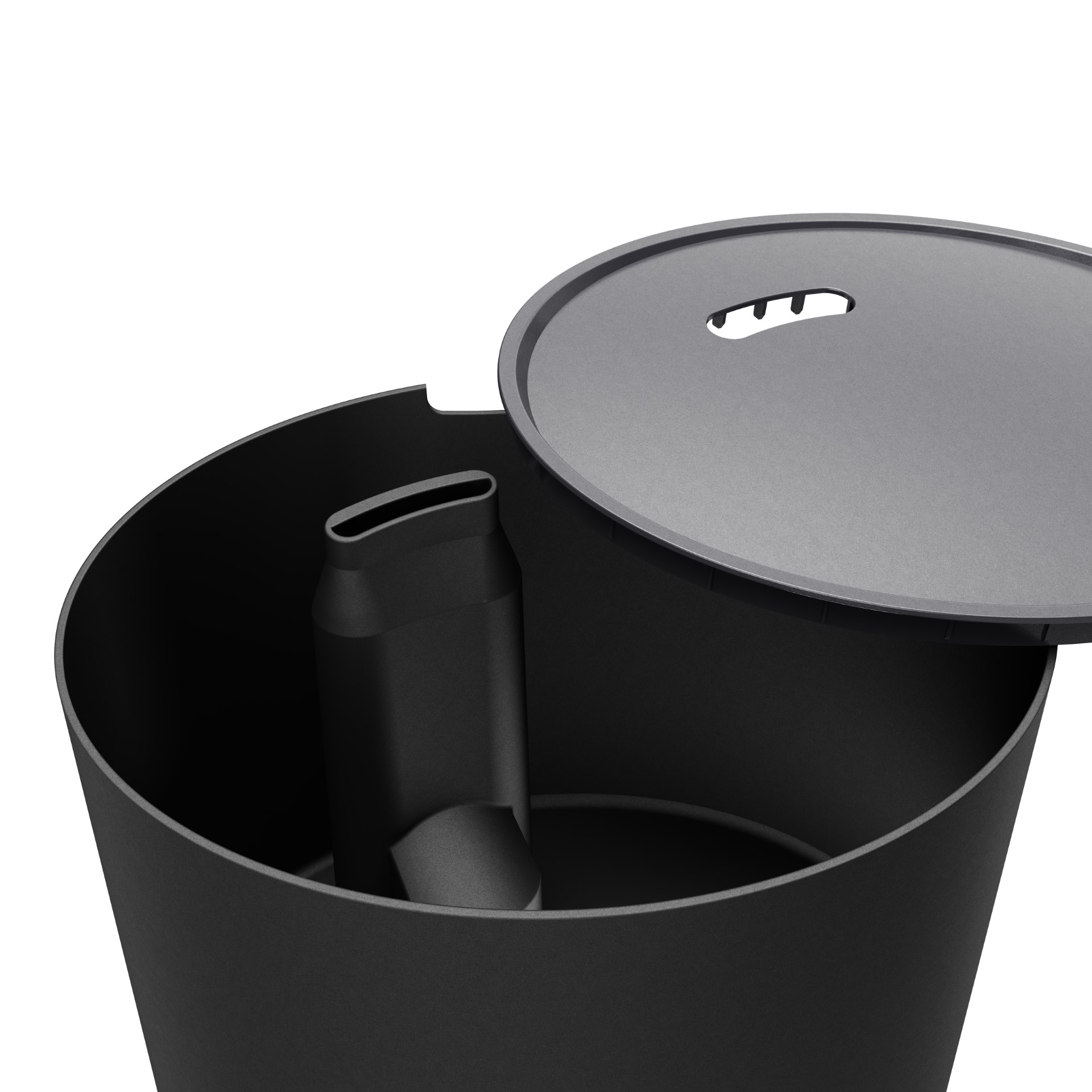 M+R Humidificateur De Bureau Noir – Grand Réservoir – Pour Timbres, Enveloppes, Papier – Accessoire De Papeterie