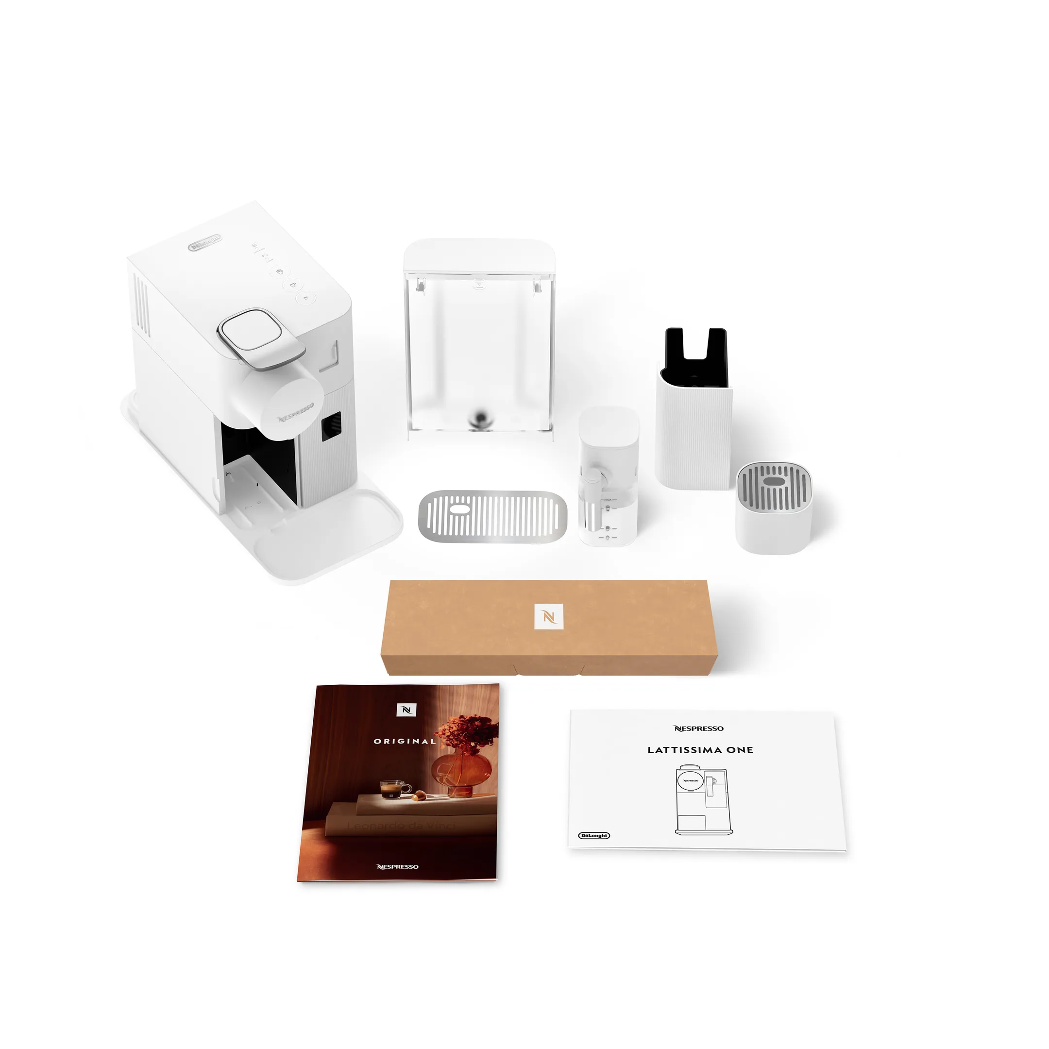De'Longhi Nespresso Machine à café Lattissima One White image