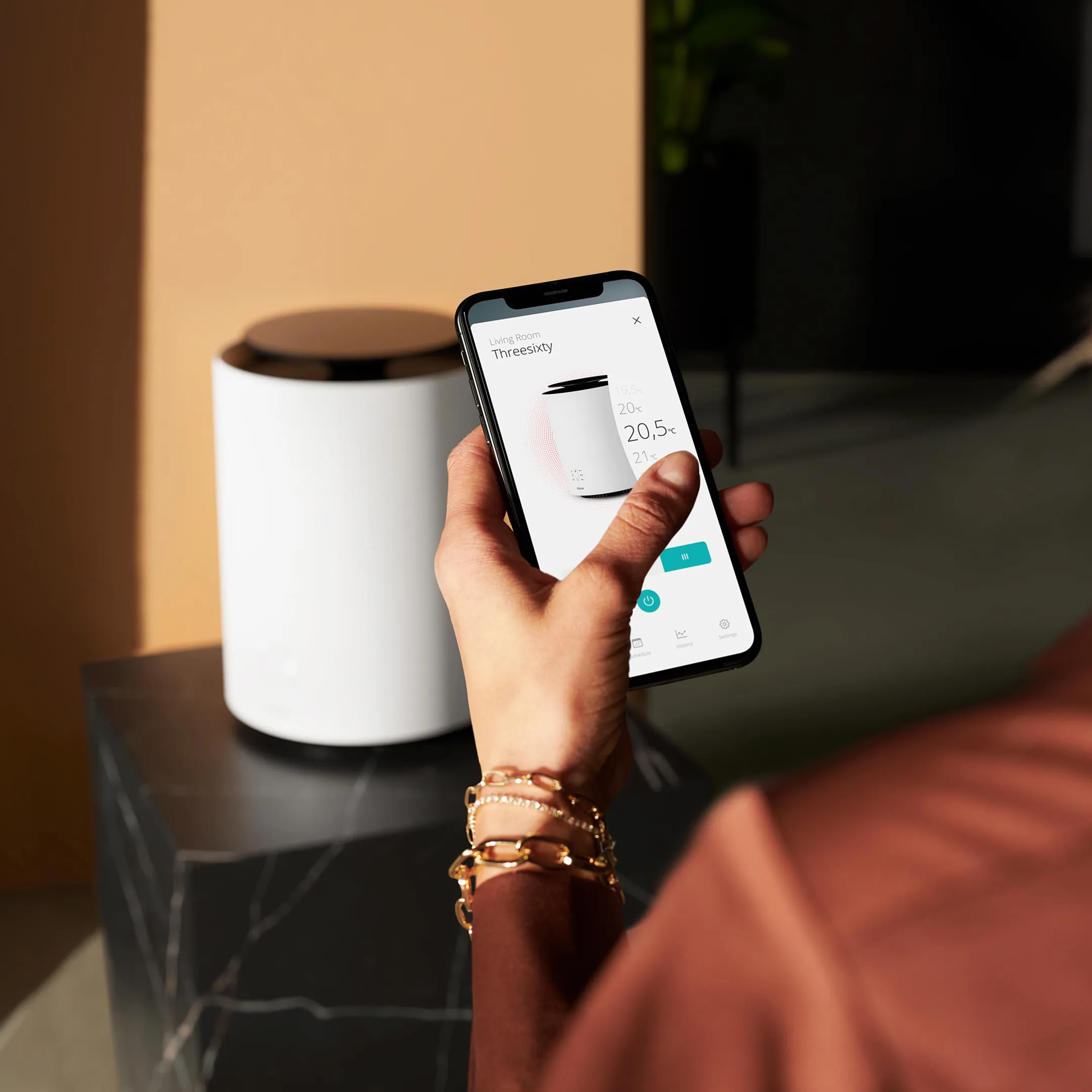 DUUX Radiateur céramique Threesixty 2 White image