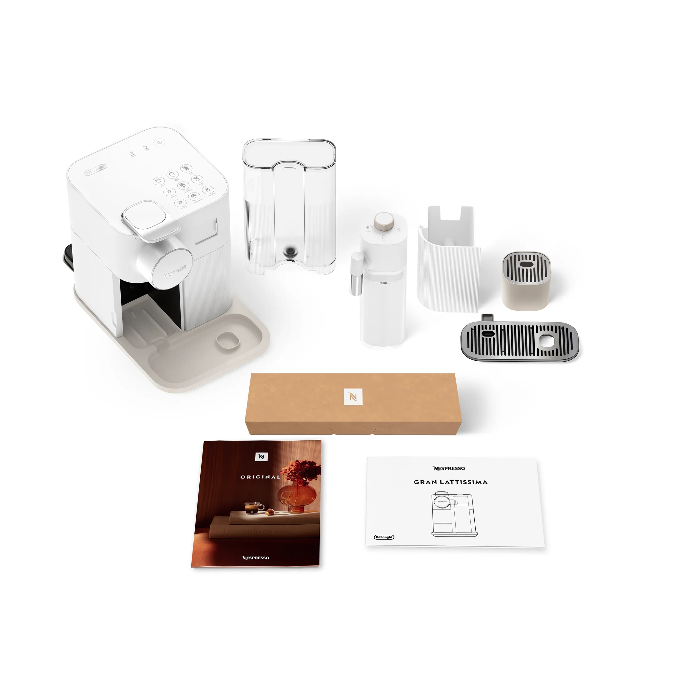 De'Longhi Nespresso Machine à café Gran Lattissima White image