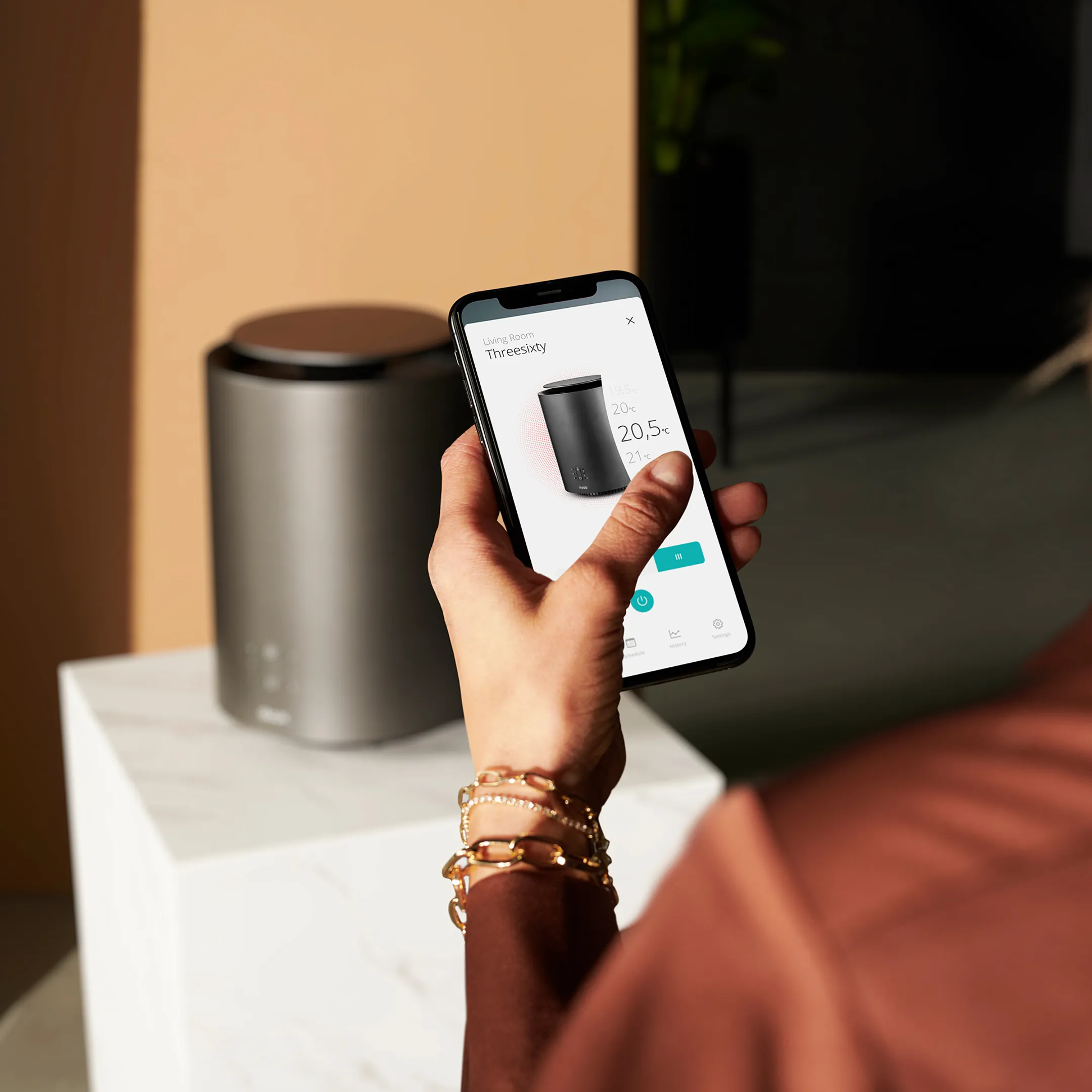 DUUX Radiateur céramique Threesixty 2 Black image