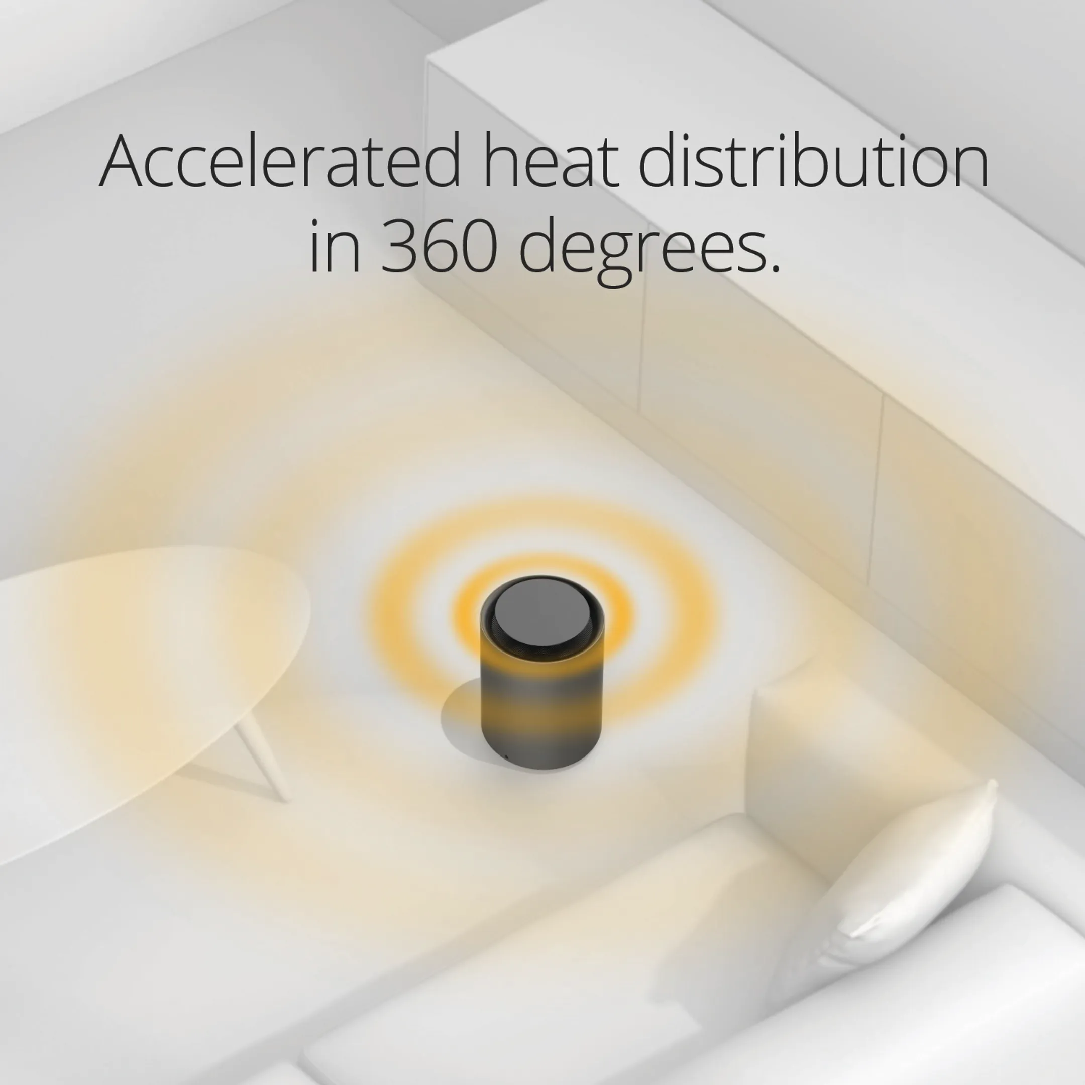 DUUX Radiateur céramique Threesixty 2 Black image