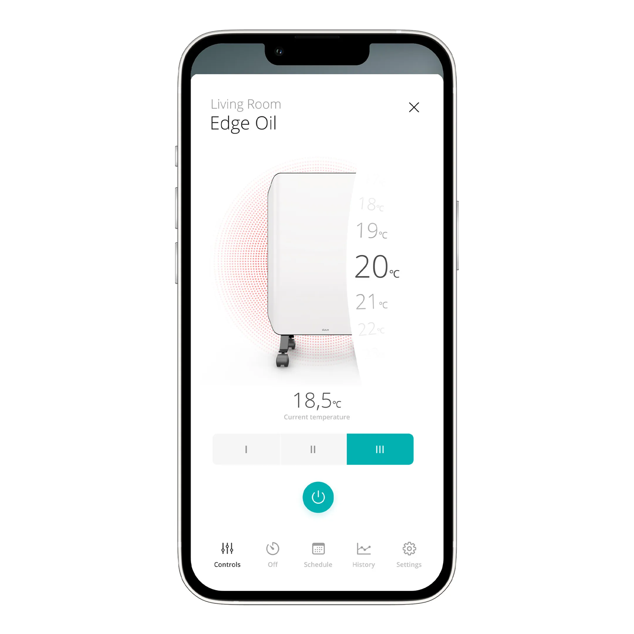 DUUX Radiateur bain d'huile Oil 2000 White image