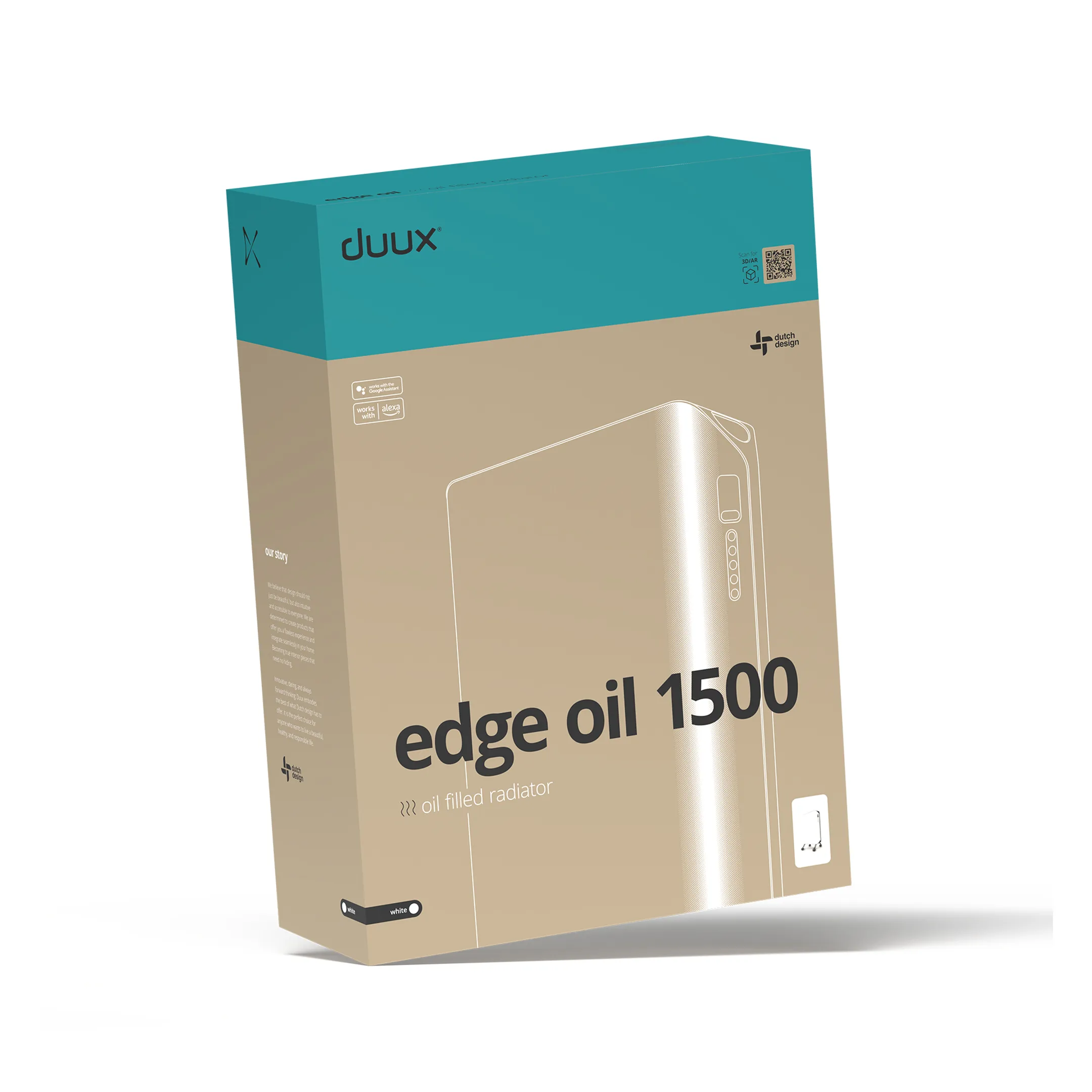 DUUX Radiateur bain d'huile Oil 2000 White image