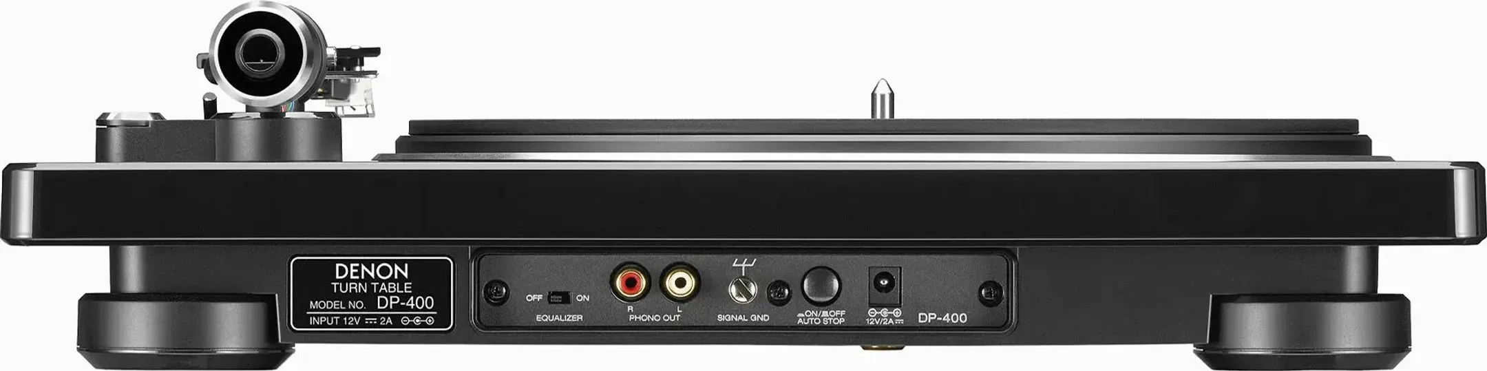 Denon DP-400 Platine platenspeler - Zwart image