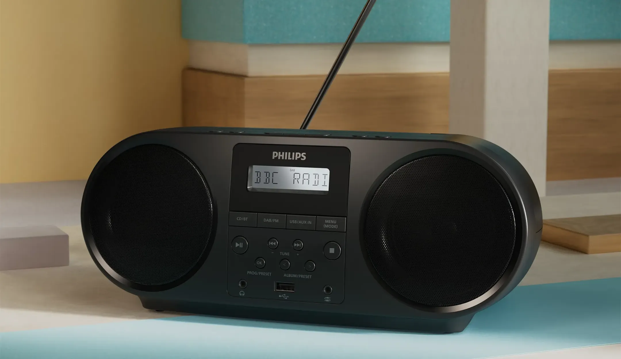 Philips Lecteur CD/radio FM/DAB + TAZ6000/10 image