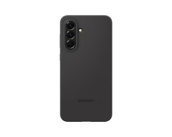 Coque en silicone pour Galaxy A56 - Noir