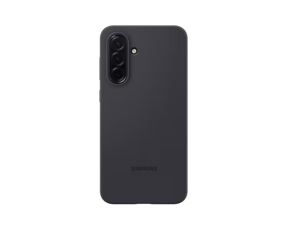 Coque en silicone pour Galaxy A36 - Noir