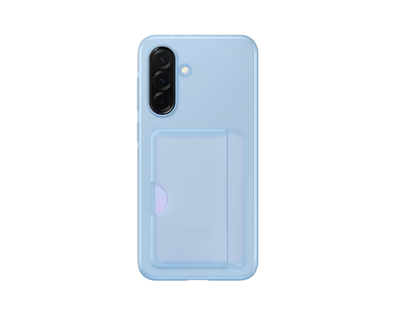 Coque avec porte-cartes pour Galaxy A36 - Bleu