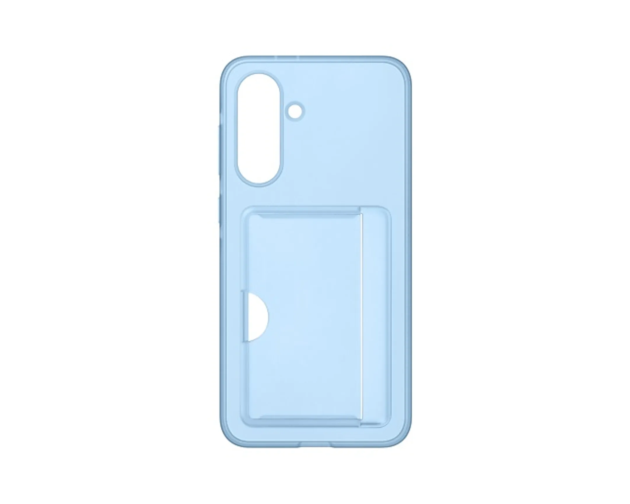 Samsung Coque avec porte-cartes pour Galaxy A36 - Bleu image