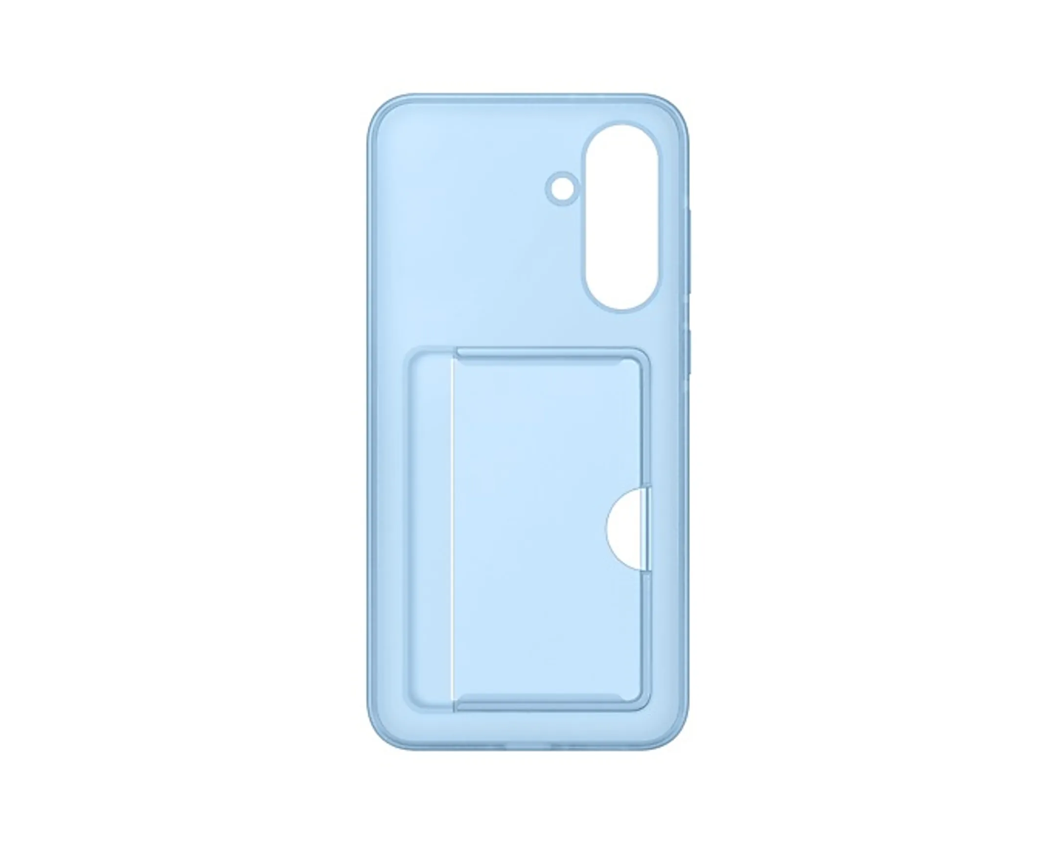 Samsung Coque avec porte-cartes pour Galaxy A36 - Bleu image