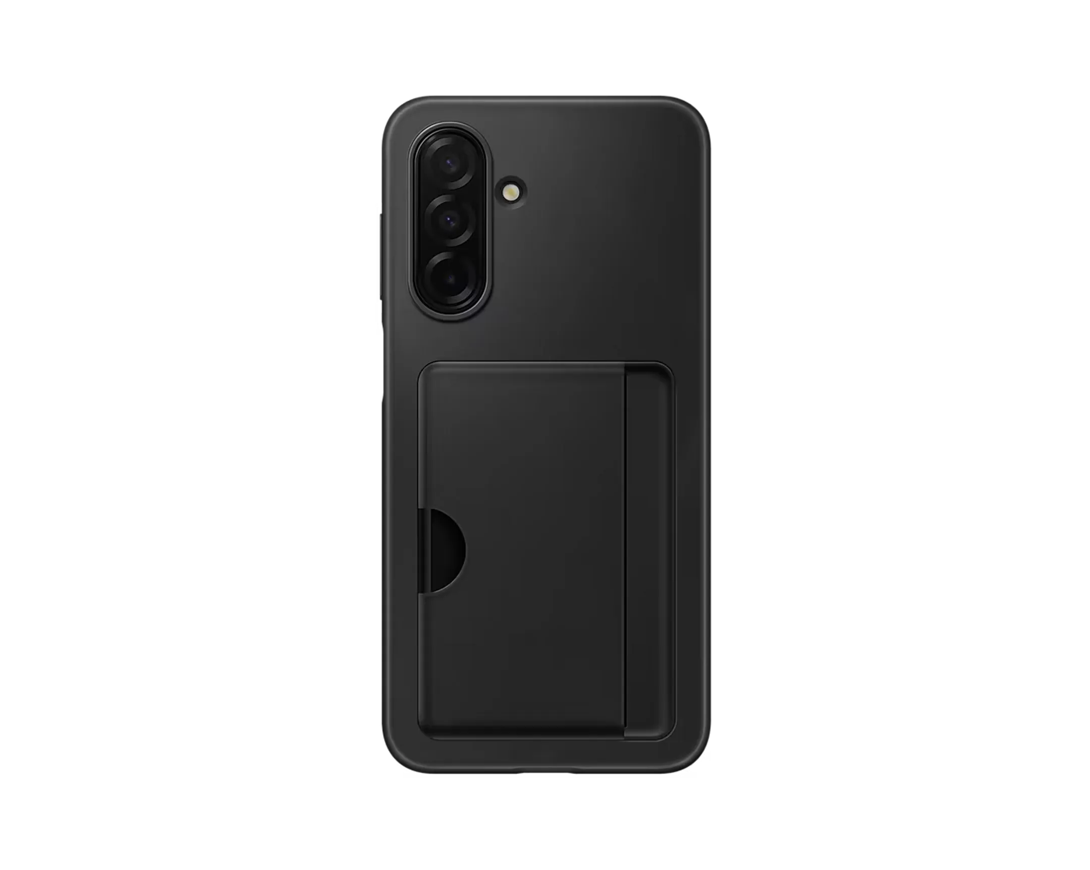 Bundle product Backcover met kaarthouder voor Galaxy A26 - Zwart