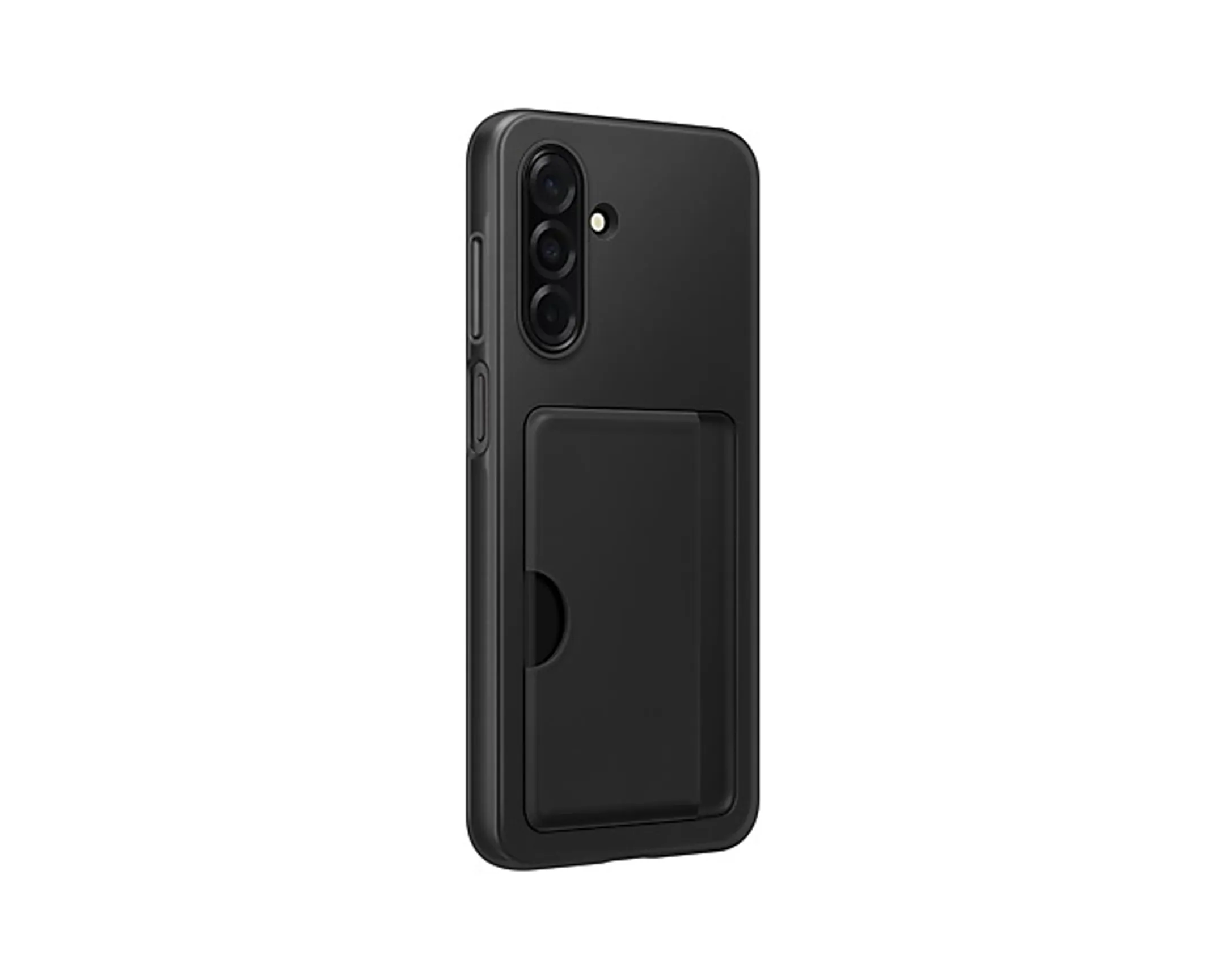 Samsung Backcover met kaarthouder voor Galaxy A26 - Zwart image