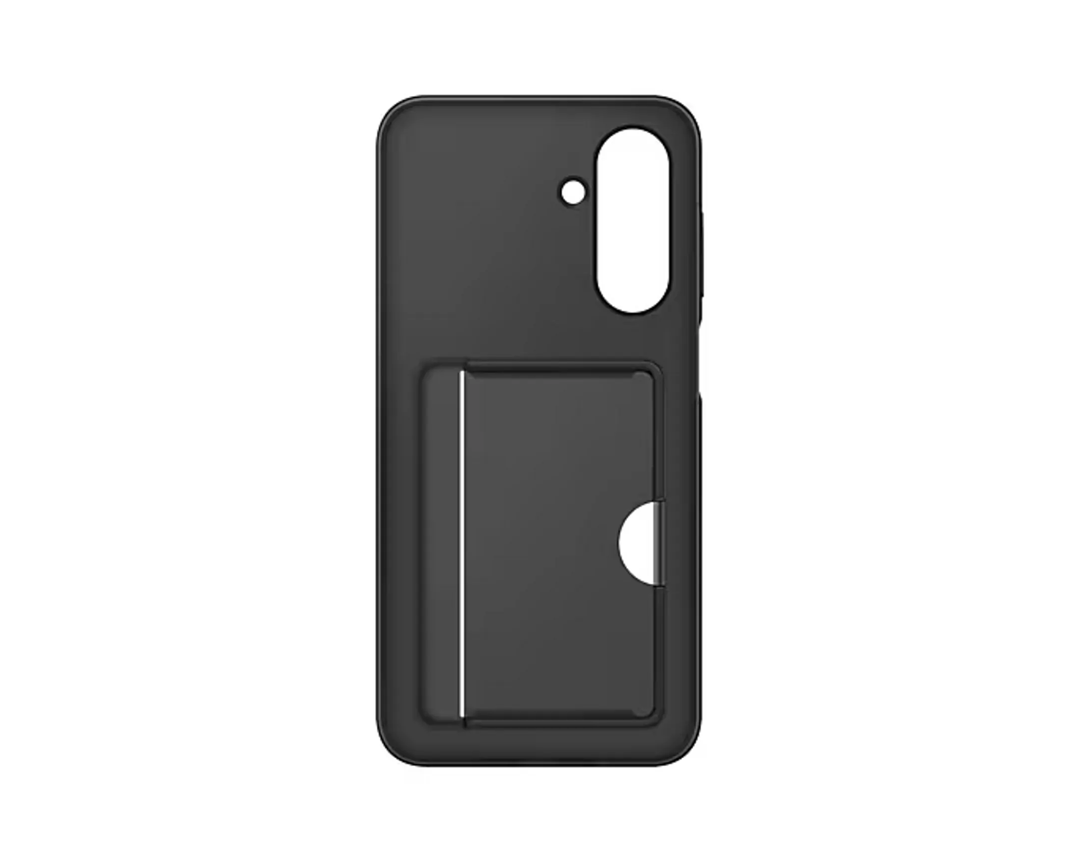 Samsung Backcover met kaarthouder voor Galaxy A26 - Zwart image