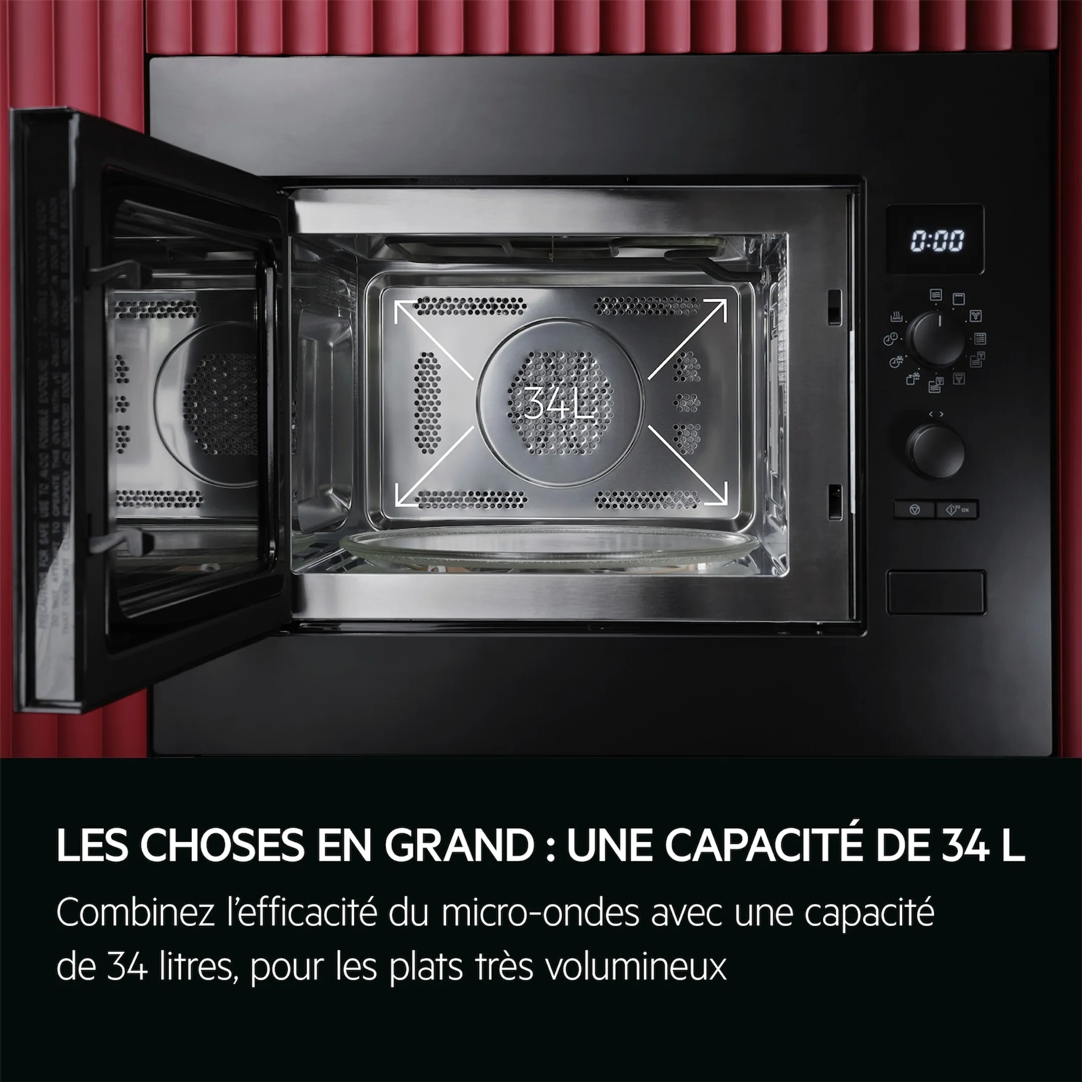 AEG Micro-ondes encastrable OS5CM34MB image