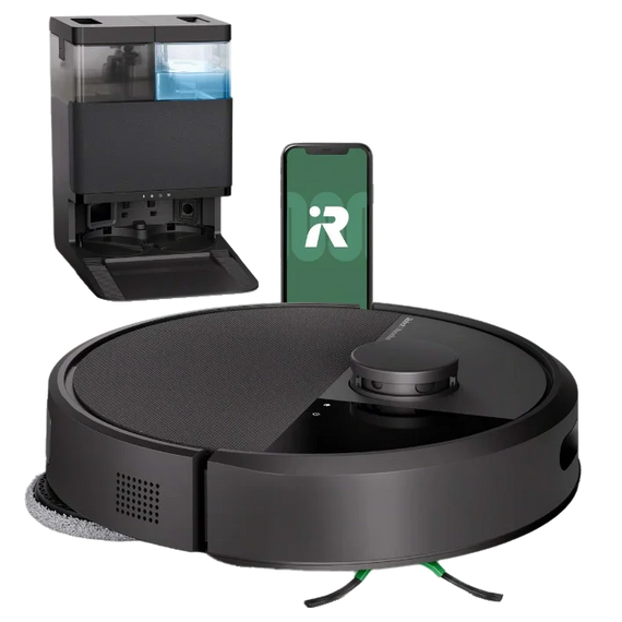 Robotstofzuiger 2in1 Combo 405 Wash Black