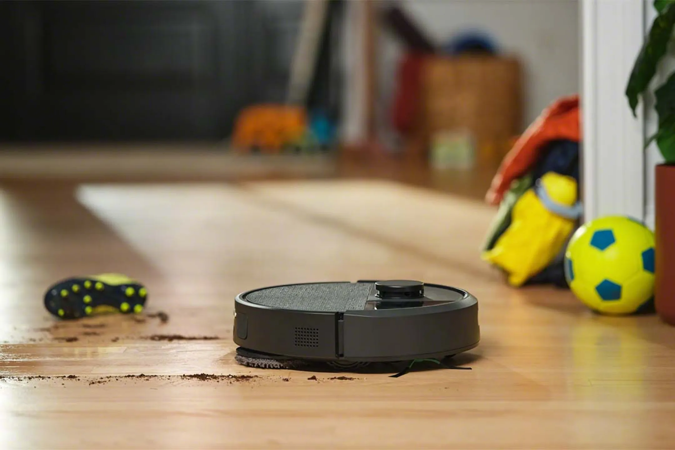 iRobot Robotstofzuiger 2in1 Combo 405 Wash Black image