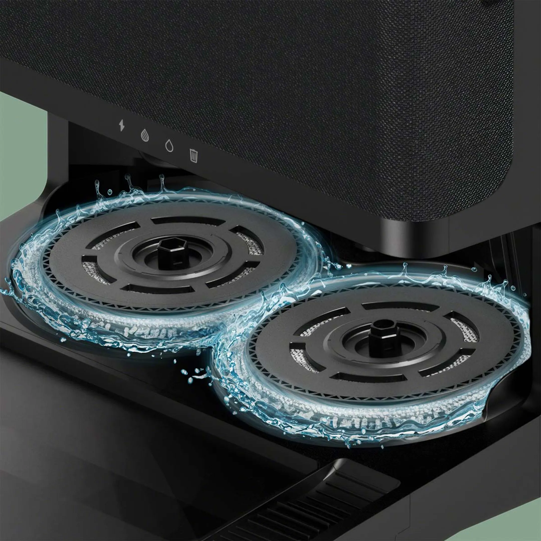 iRobot Robotstofzuiger 2in1 Combo 405 Wash Black image