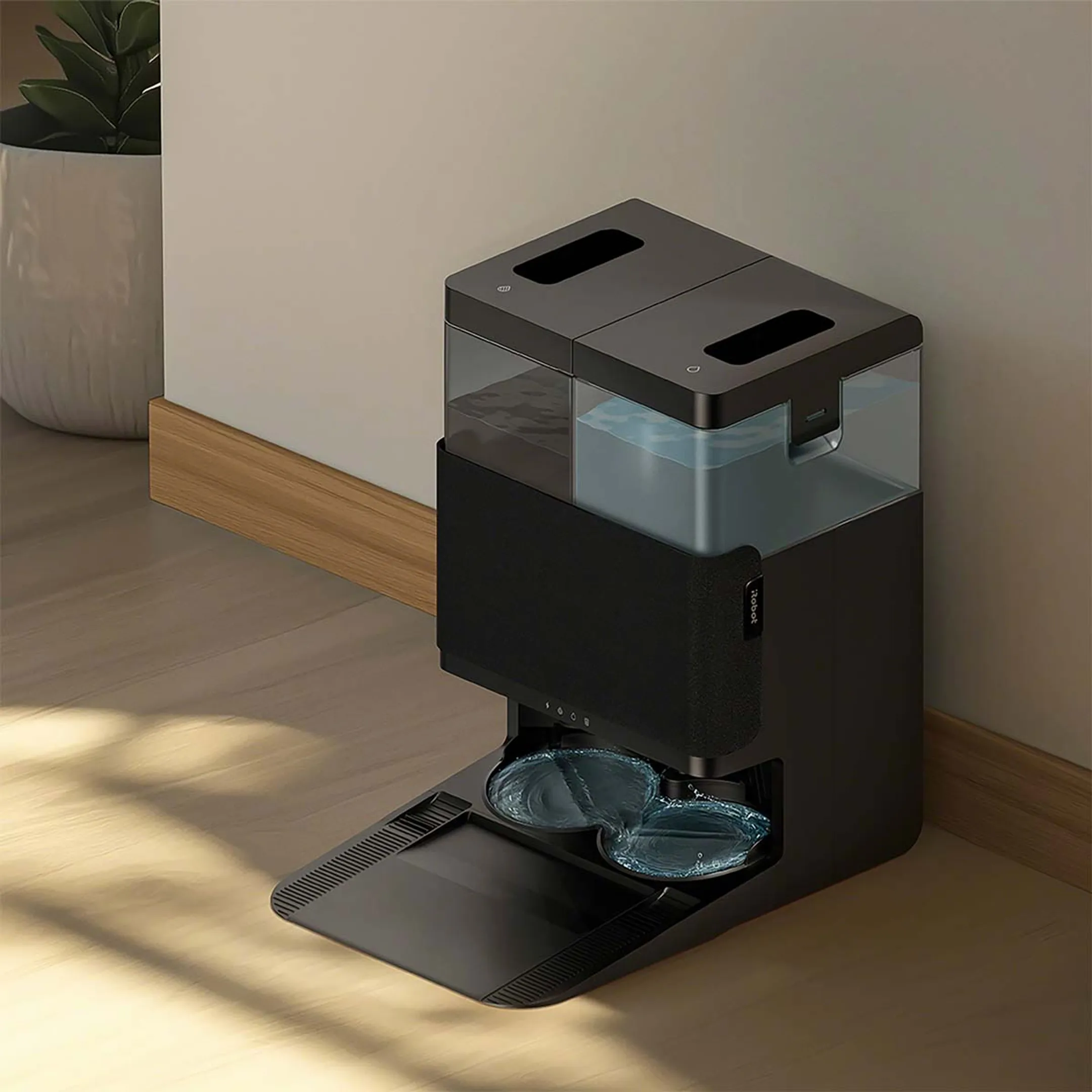 iRobot Robotstofzuiger 2in1 Combo 405 Wash Black image