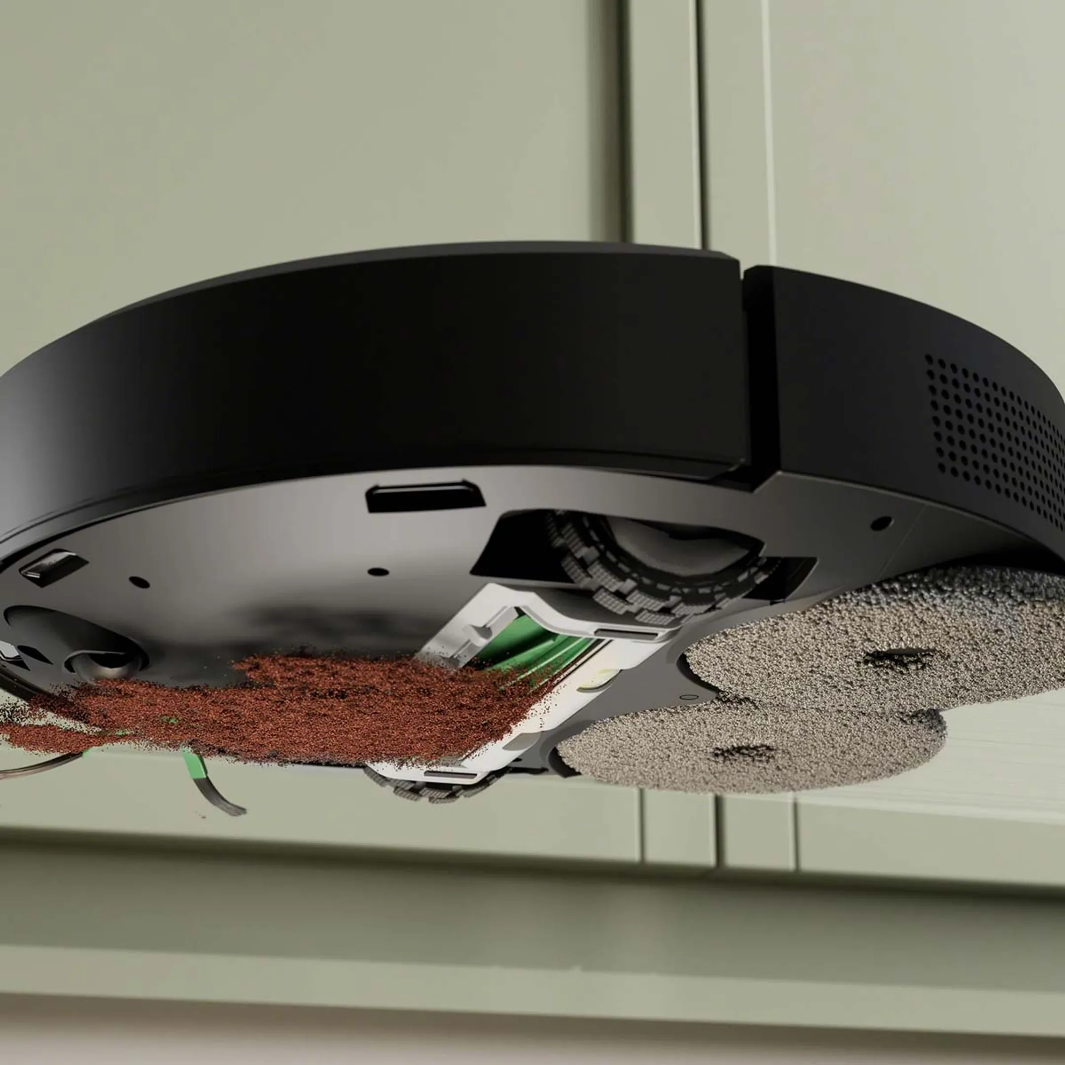 iRobot Robotstofzuiger 2in1 Combo 405 Wash Black image