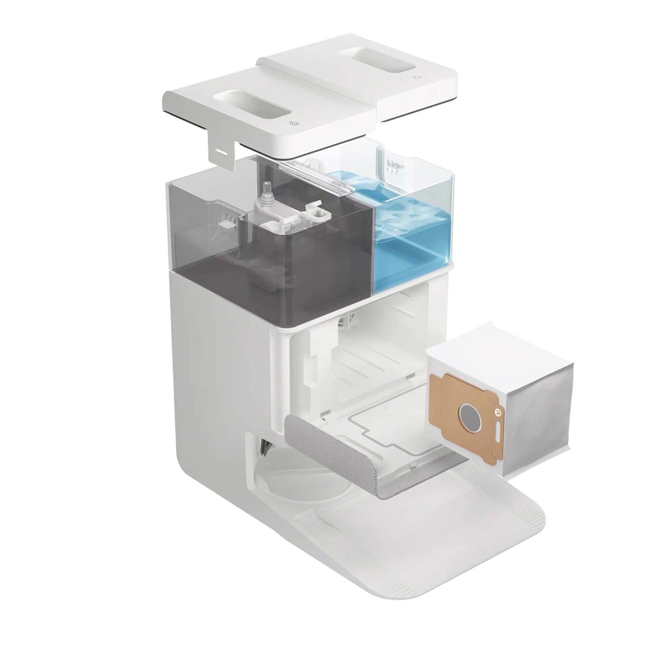 iRobot Robotstofzuiger 2in1 Combo 405 Wash White image