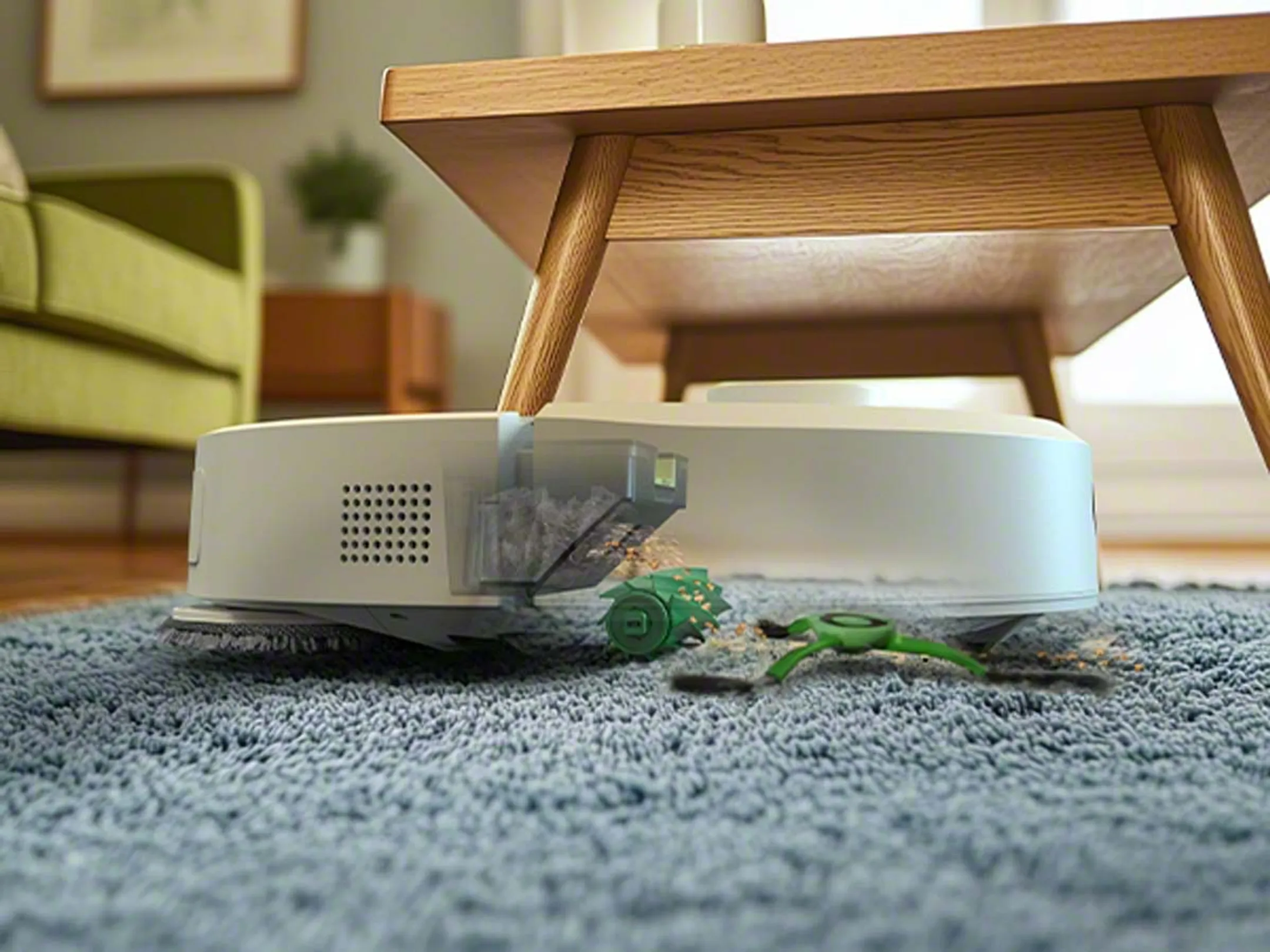 iRobot Robotstofzuiger 2in1 Combo 405 Wash White image