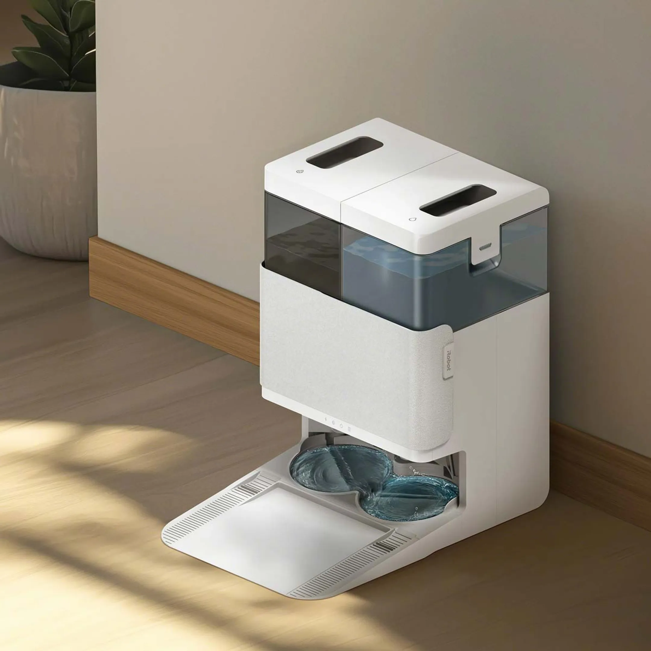 iRobot Robotstofzuiger 2in1 Combo 405 Wash White image