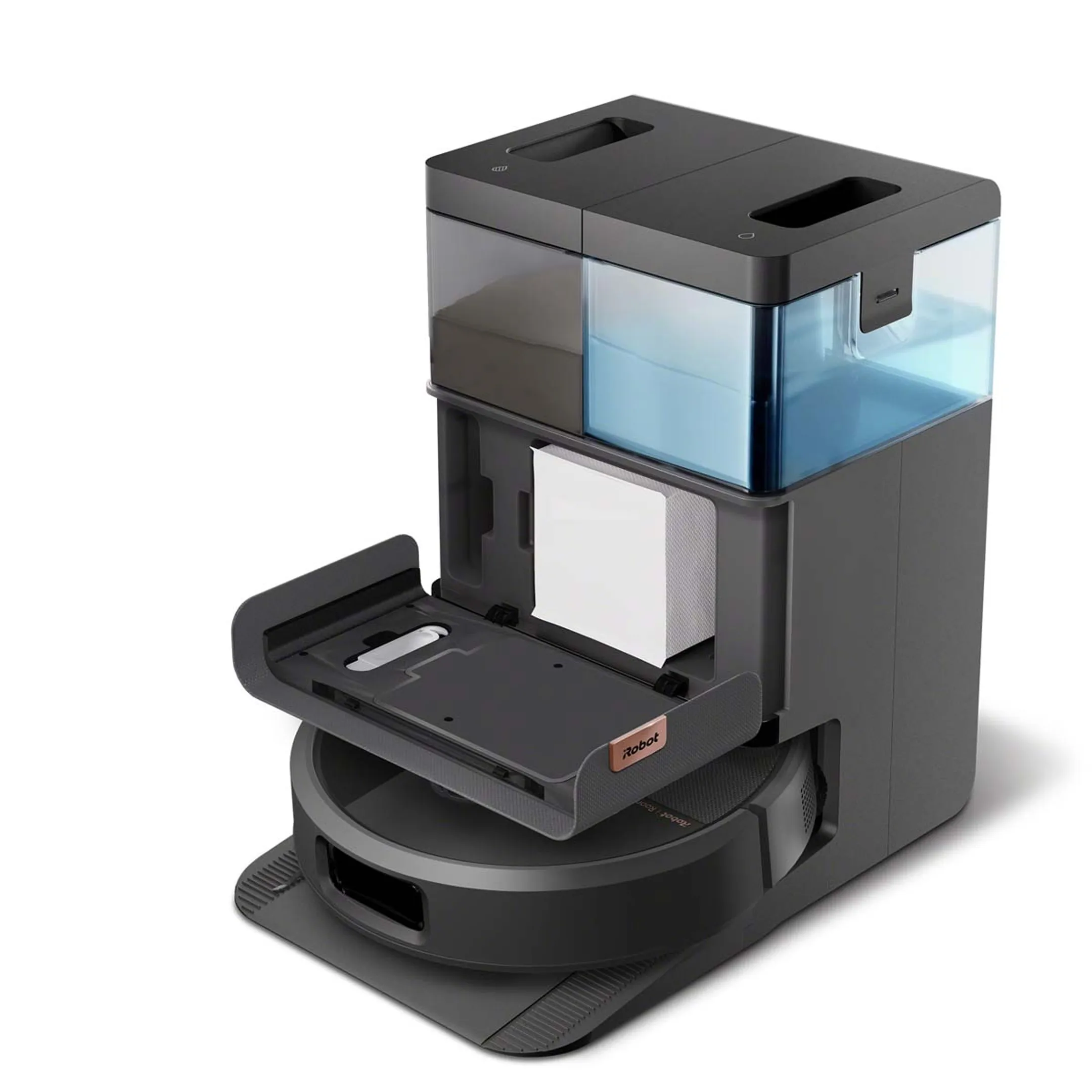 iRobot Robotstofzuiger 2in1 Combo 505 AutoWash Black image