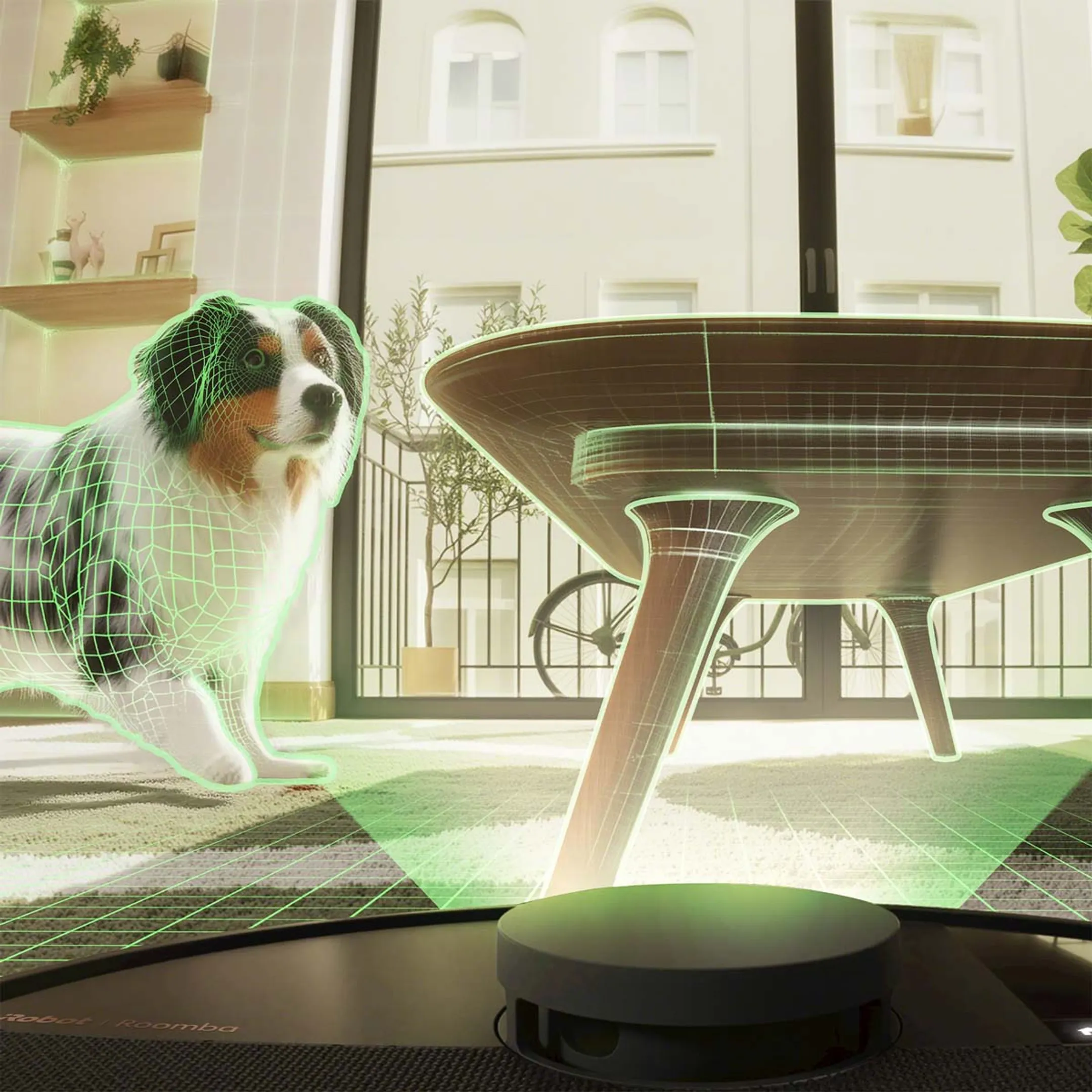 iRobot Robotstofzuiger 2in1 Combo 505 AutoWash Black image