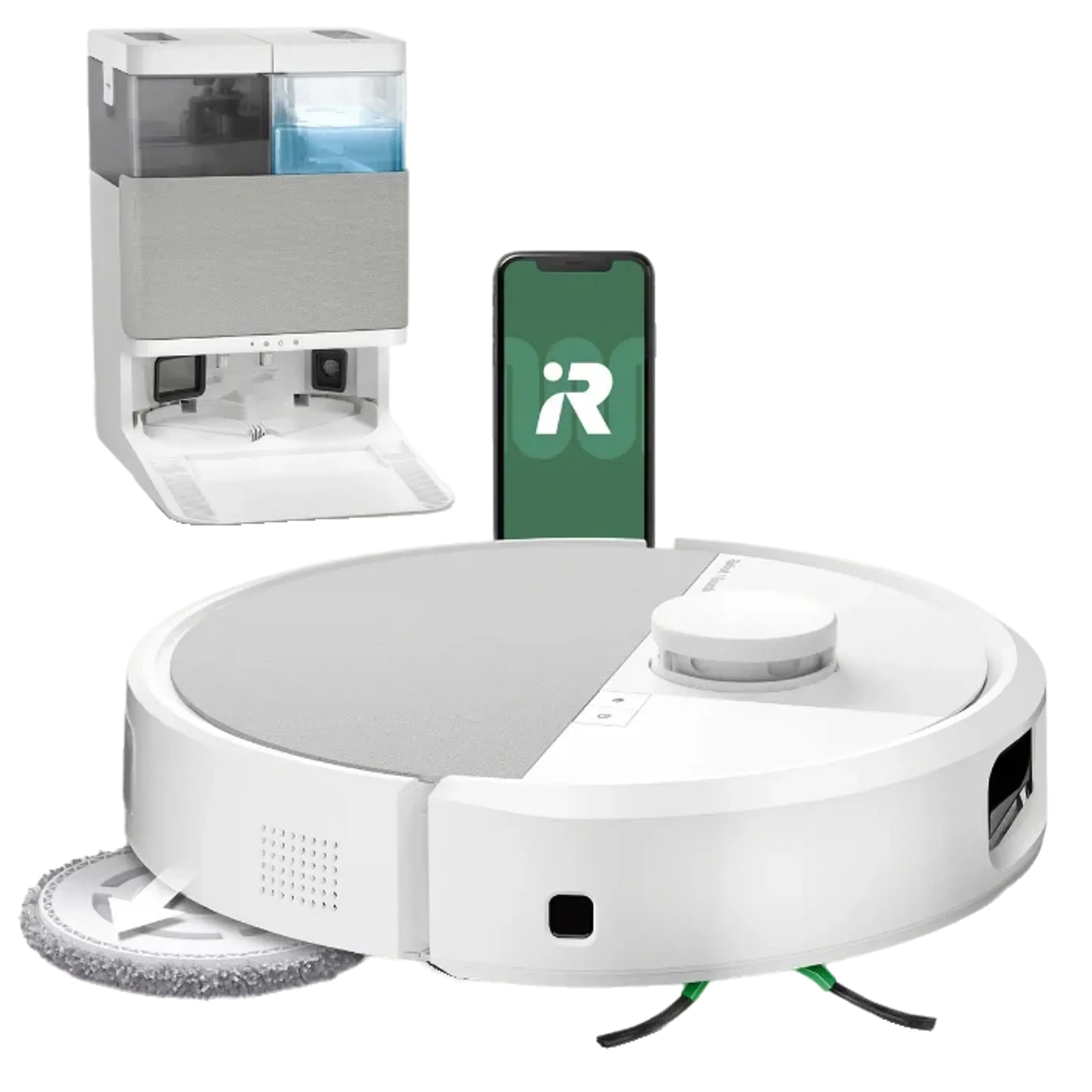 Robotstofzuiger 2in1 Combo 505 AutoWash White