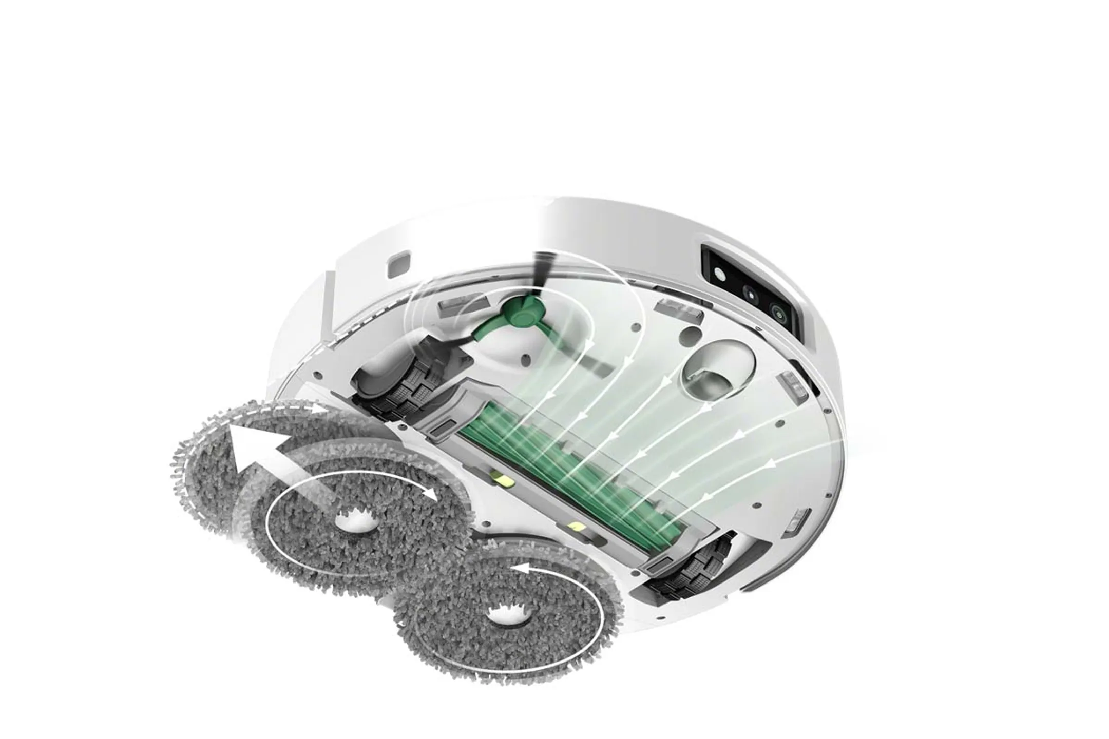 iRobot Robotstofzuiger 2in1 Combo 505 AutoWash White image