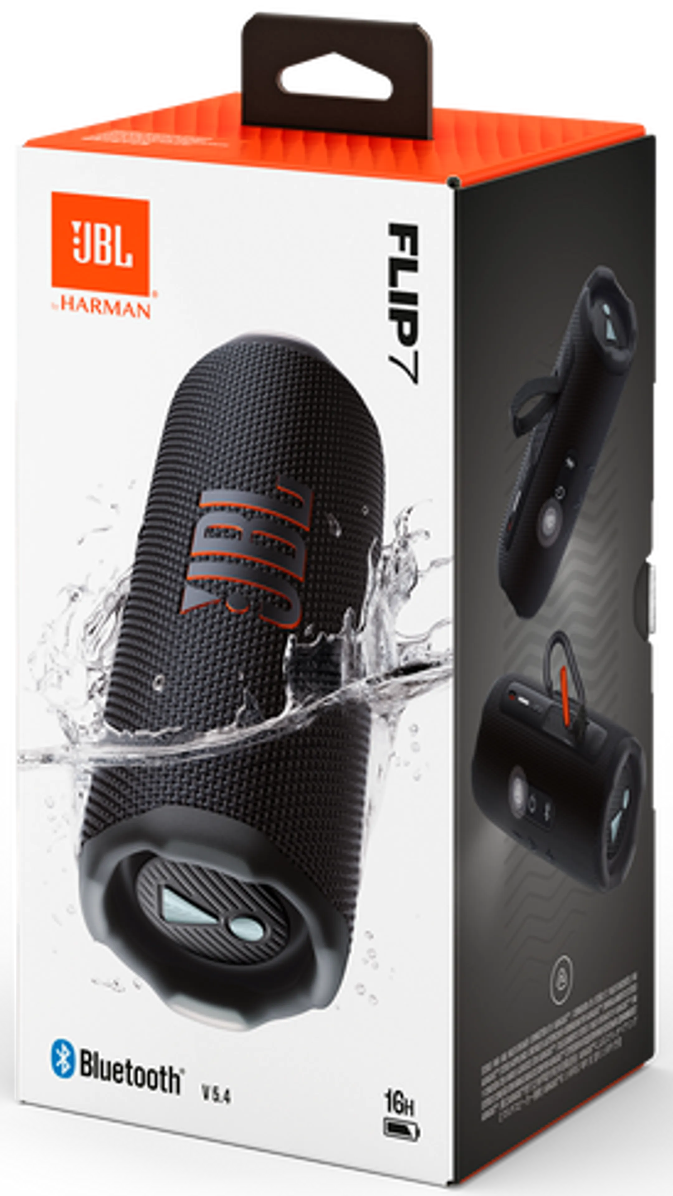 JBL Bluetooth speaker Flip 7 - Zwart image