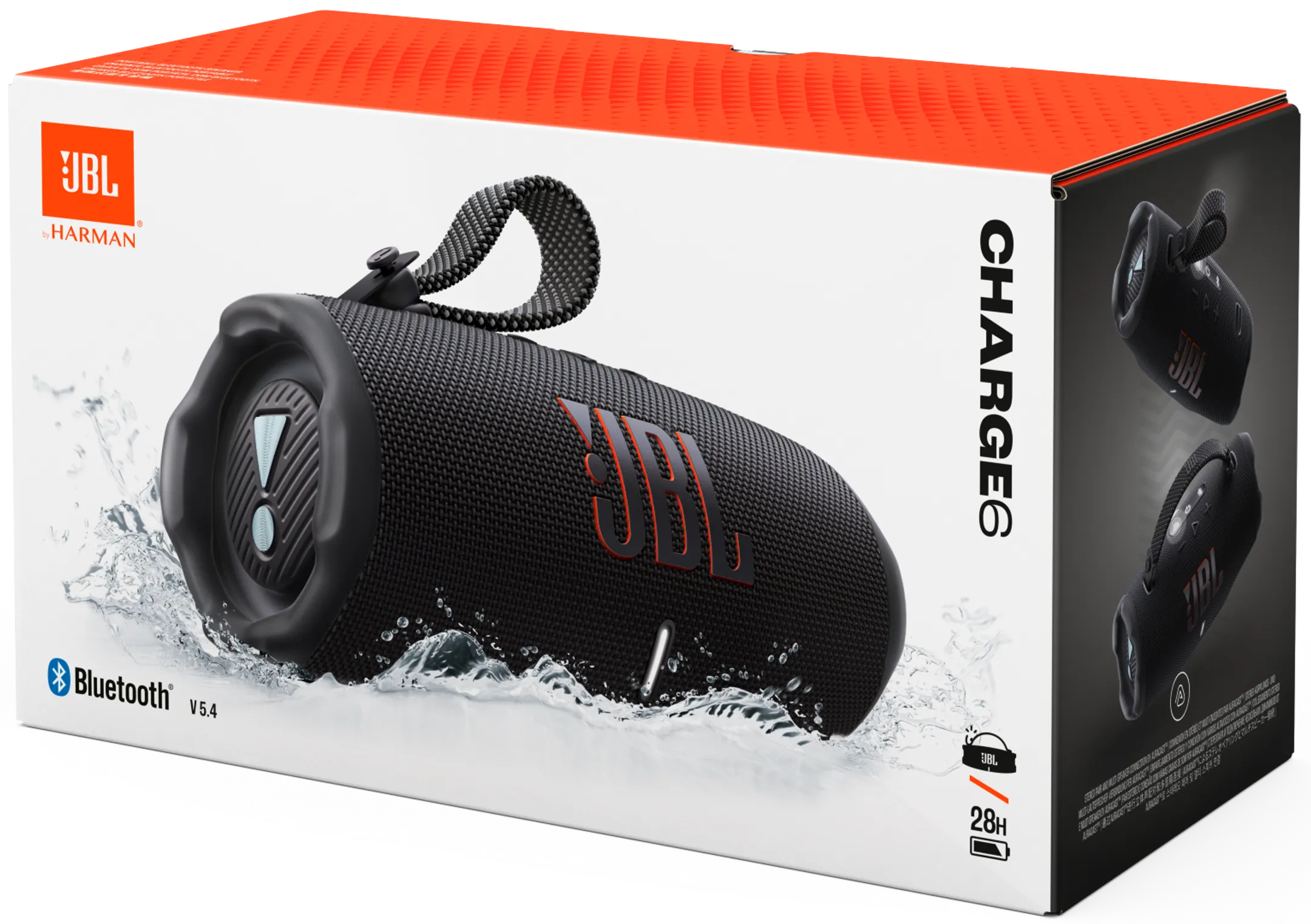 JBL Bluetooth speaker Charge 6 - Zwart image