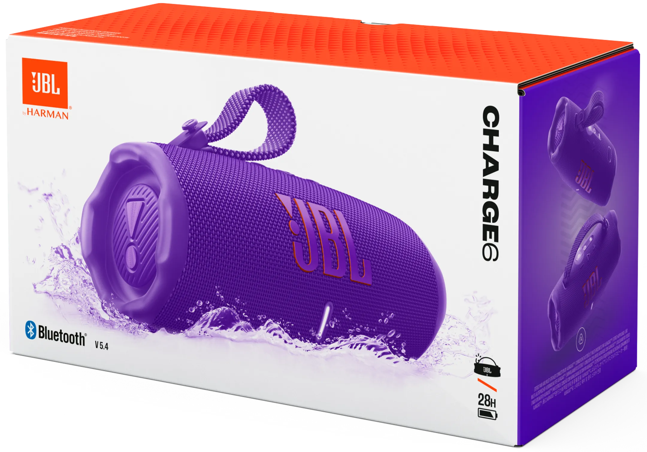 JBL Bluetooth speaker Charge 6 - Paars image