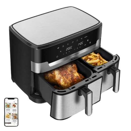 Moulinex Airfryer Dual Easy Fry XXL EZ942DFO