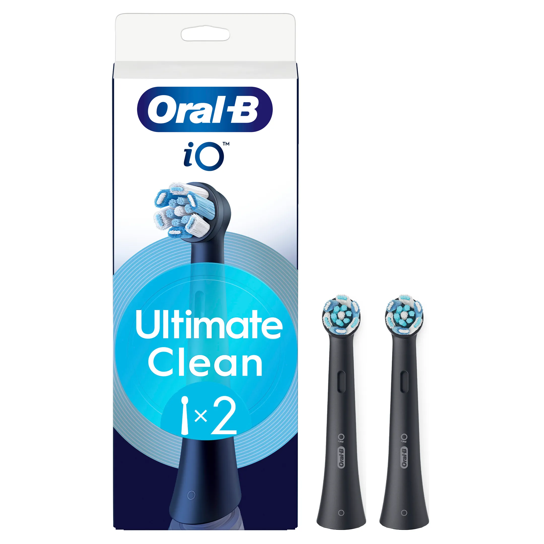 Opzetborstel ORAL-B IO Ultimate clean zwart 2CT