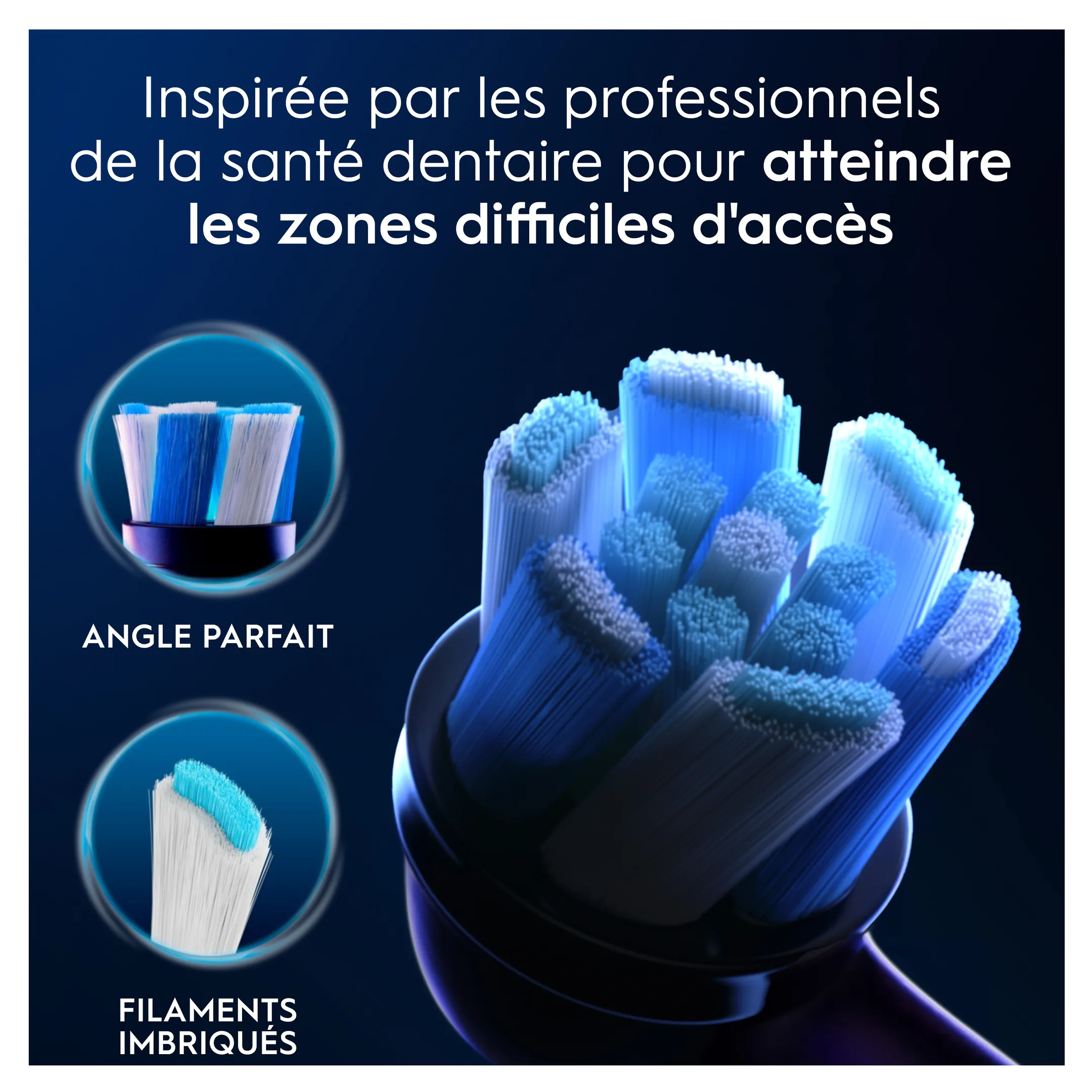 Oral-B Brossettes ORAL-B IO Ultimate clean noir 2CT image