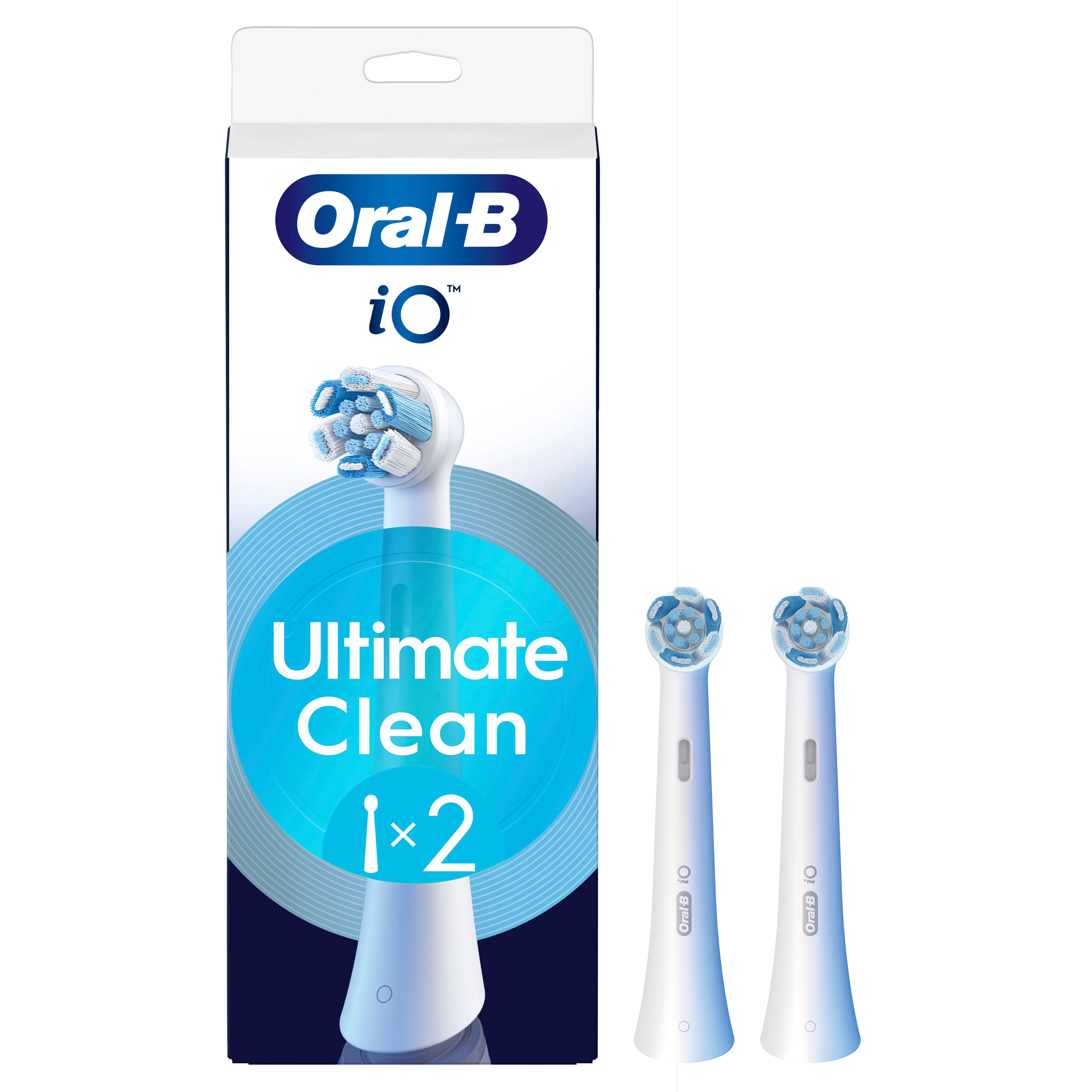 Opzetborstel ORAL-B IO Ultimate clean wit 2CT