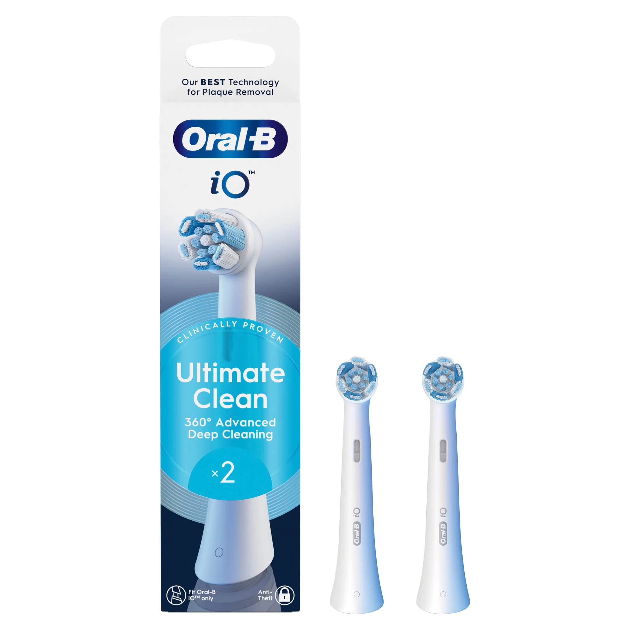 Oral-B Opzetborstel ORAL-B IO Ultimate clean wit 2CT image